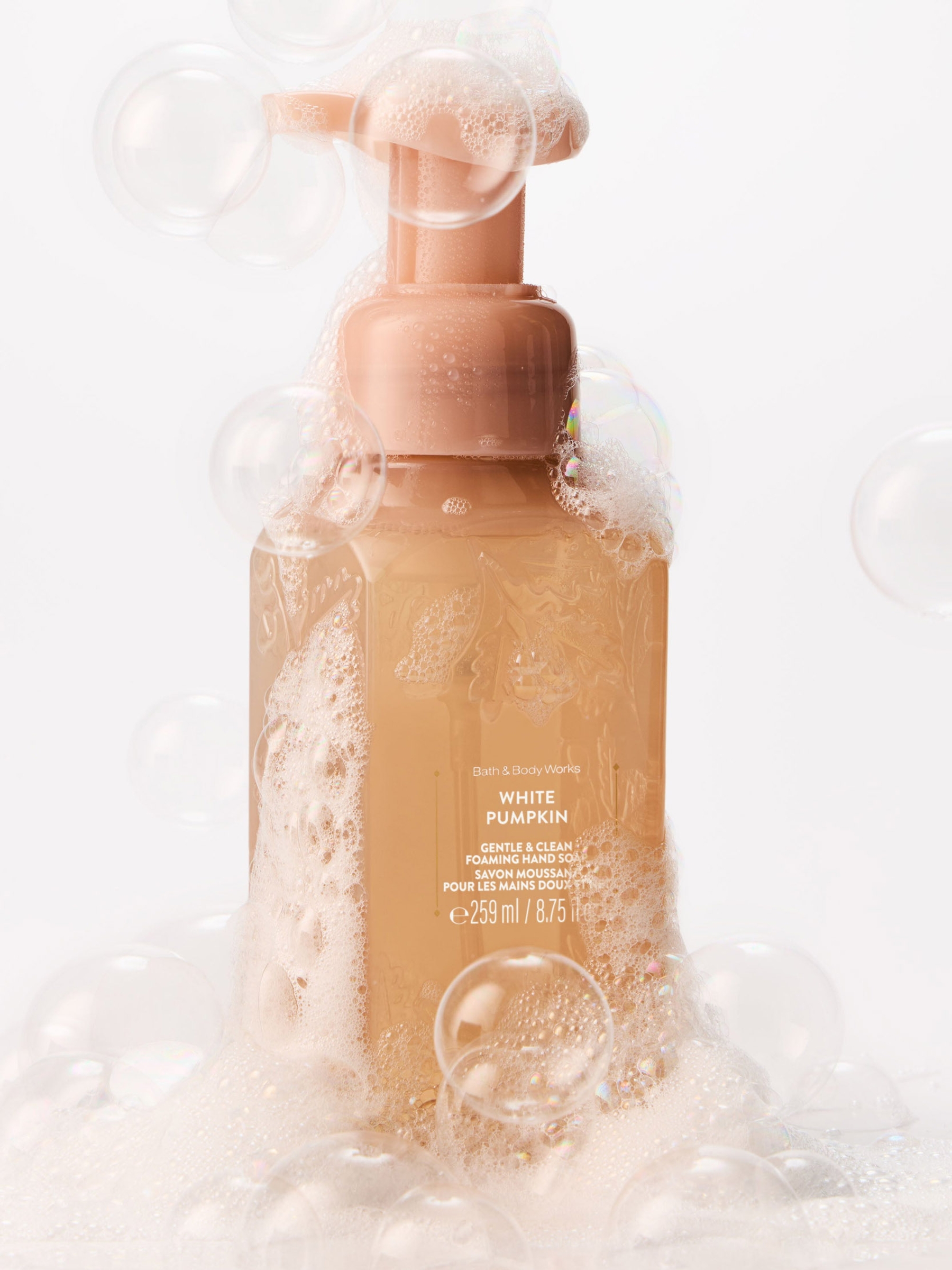 White Pumpkin Gentle & Clean Foaming Hand Soap 259ml - Image 2 of 4