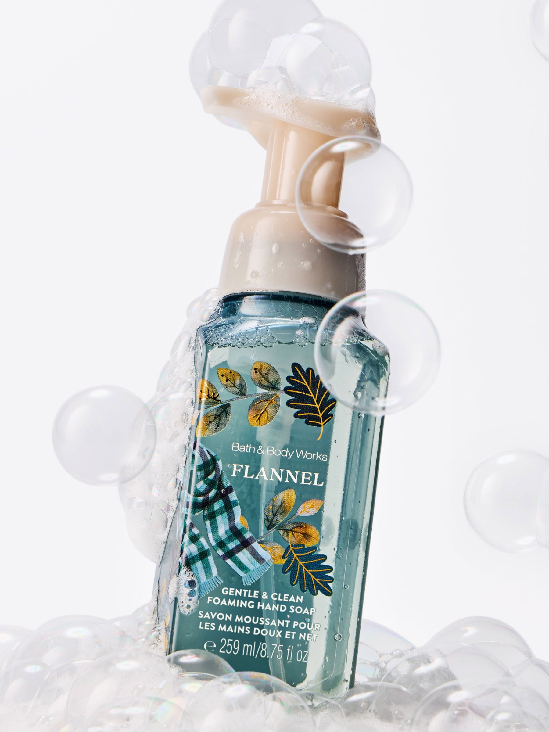Flannel Gentle & Clean Foaming Hand Soap 259ml - Image 2 of 3