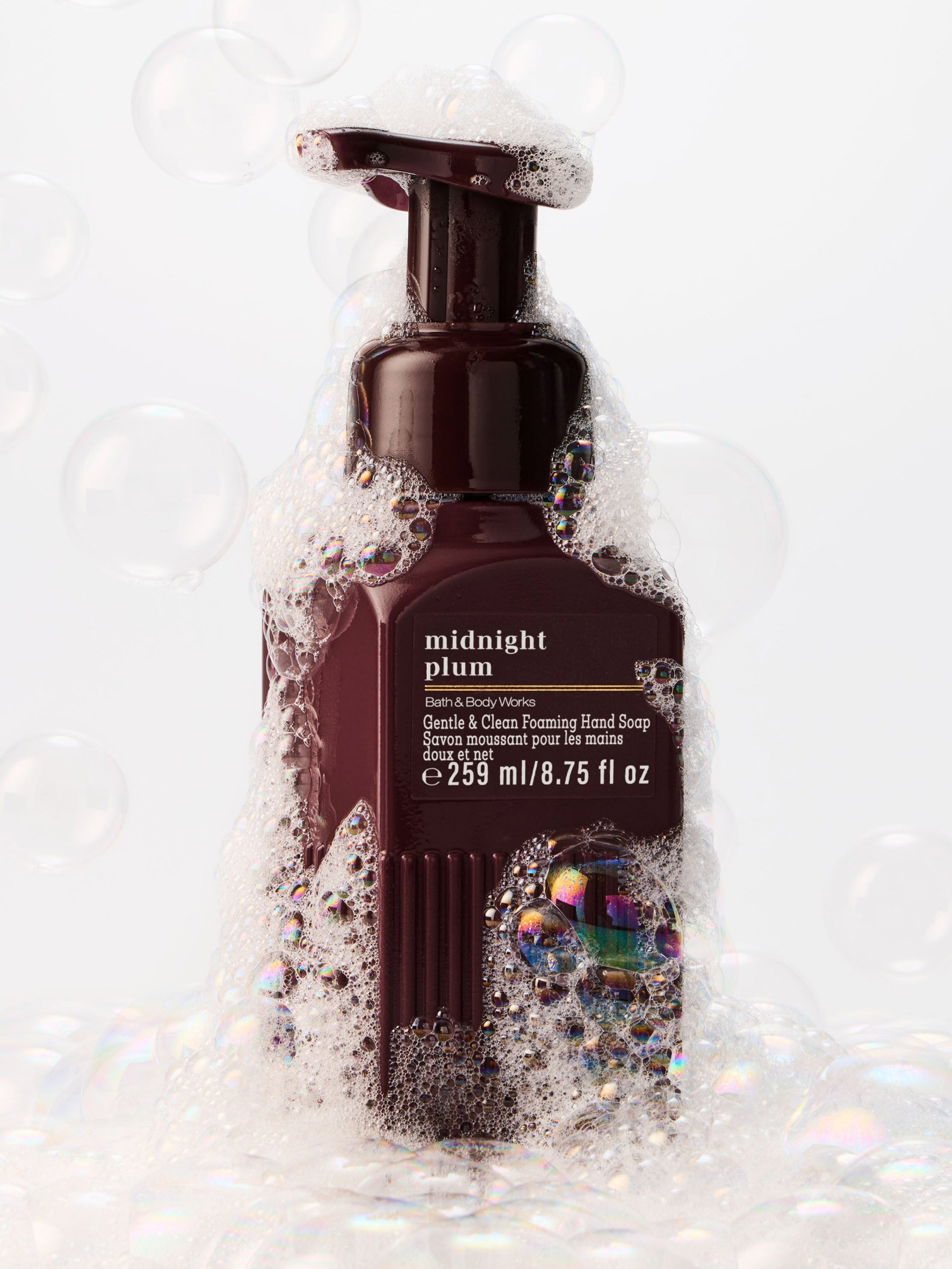 Midnight Plum Soaps Gentle & Clean Foaming Hand Soap 259ml - Image 2 of 4