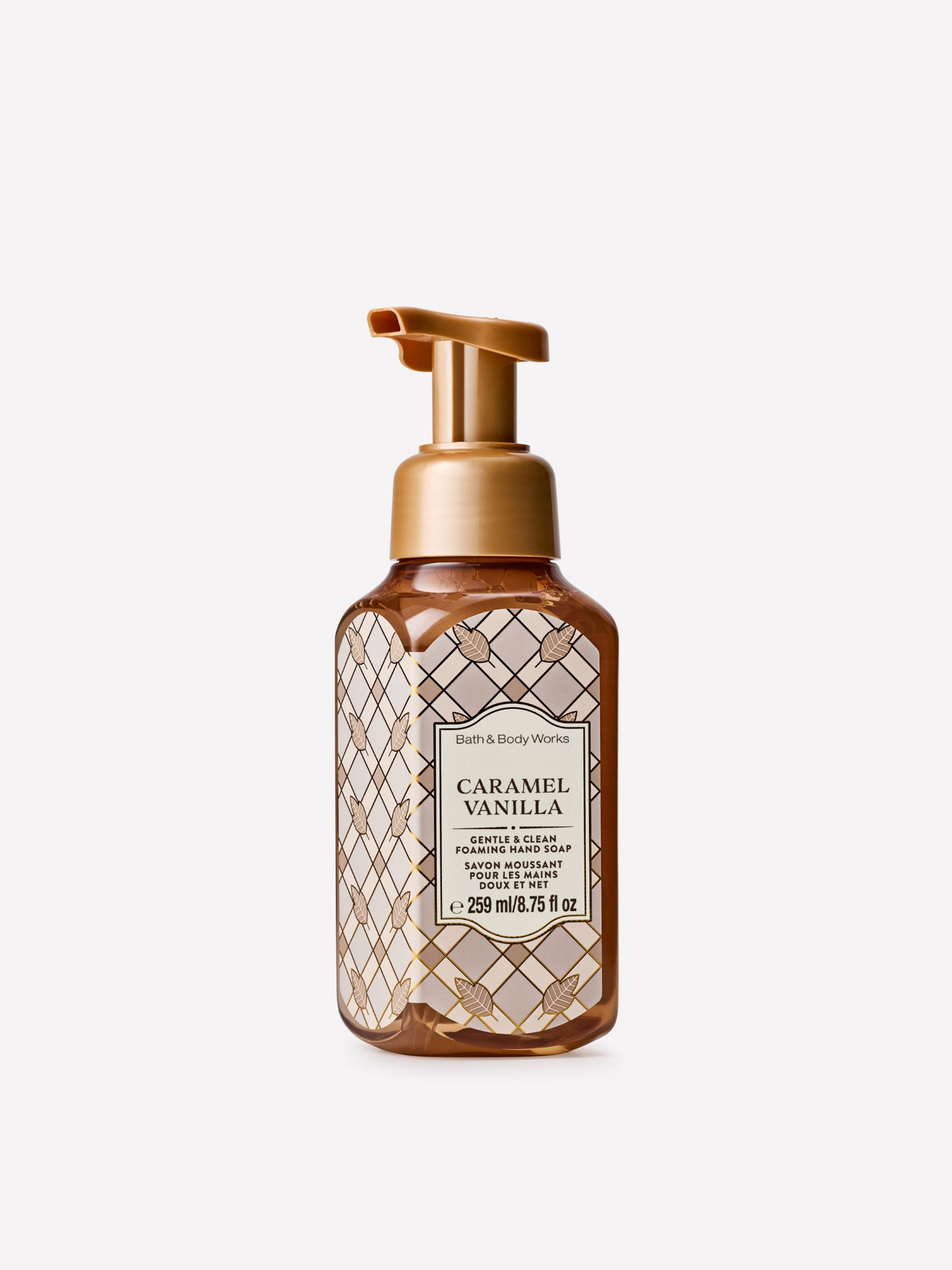 Caramel & Vanilla Gentle & Clean Foaming Hand Soap 259ml - Image 1 of 5 Caramel & Vanilla Gentle & Clean Foaming Hand Soap 259ml - Image 1 of 5