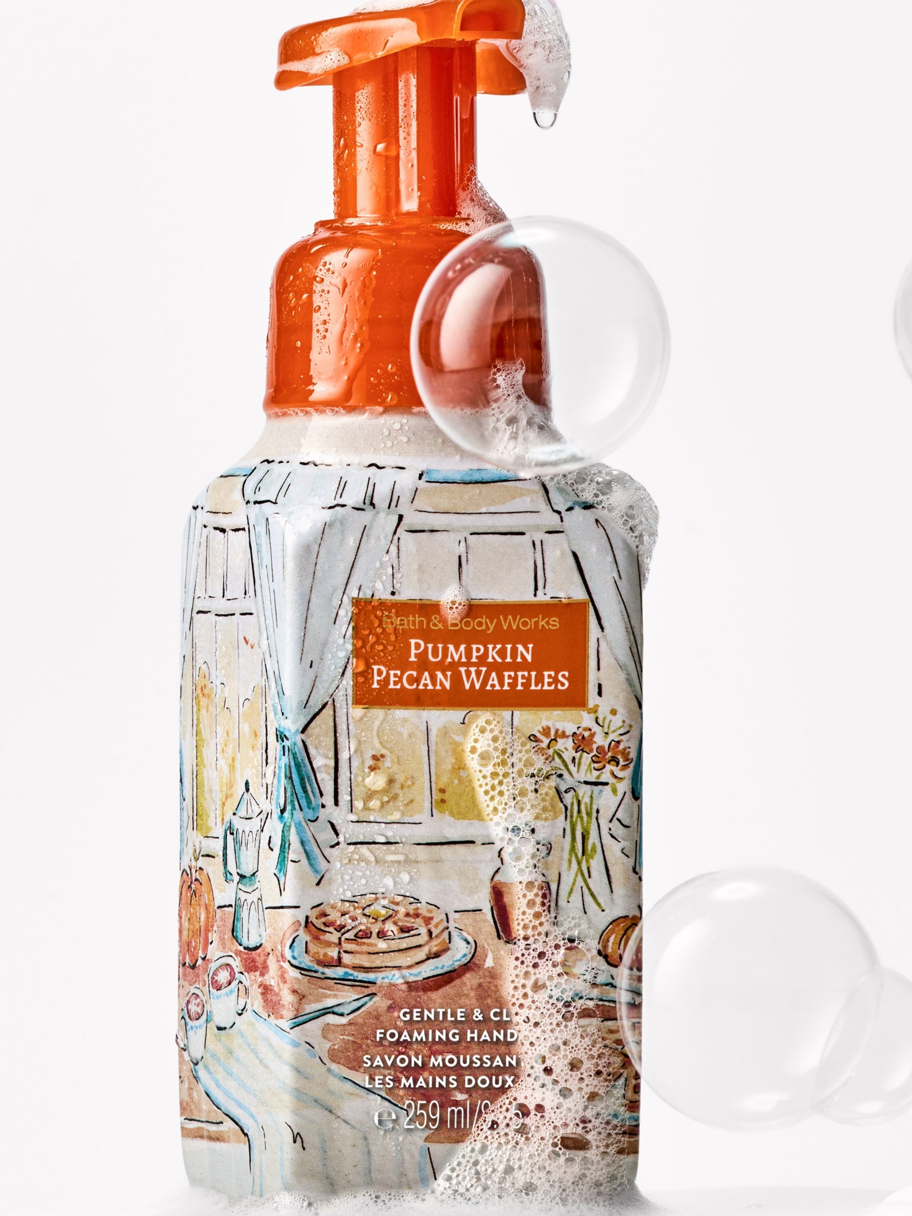 Pumpkin Pecan Waffles Gentle & Clean Foaming Hand Soap 259ml - Image 2 of 4