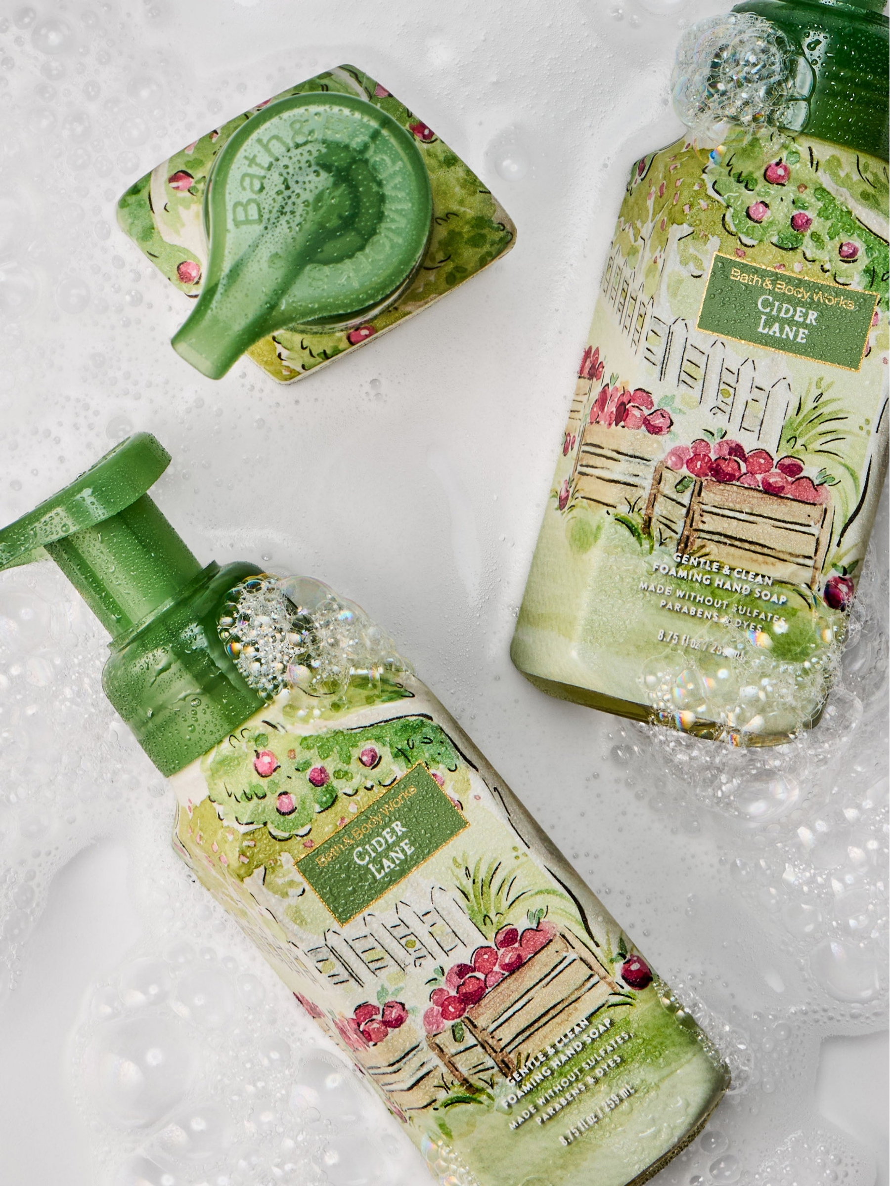 Cider Lane Gentle & Clean Foaming Hand Soap 259ml - Image 2 of 3 Cider Lane Gentle & Clean Foaming Hand Soap 259ml - Image 2 of 3