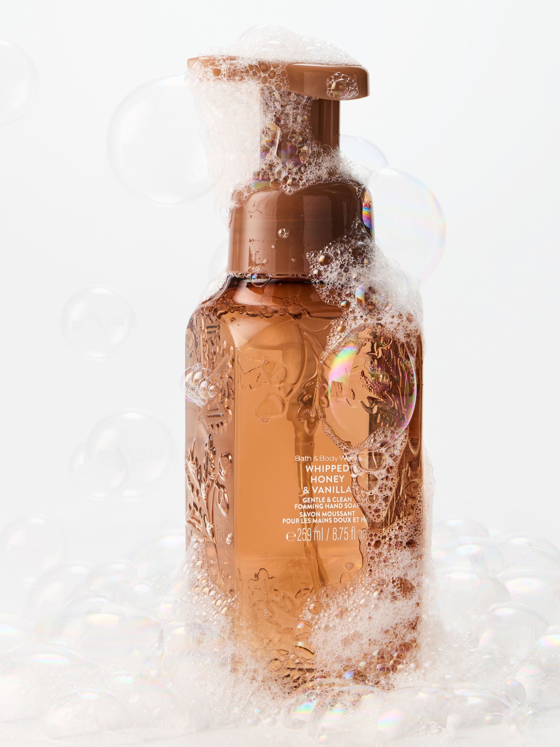 Whipped Honey & Vanilla Gentle & Clean Foaming Hand Soap 259ml - Image 2 of 3 Whipped Honey & Vanilla Gentle & Clean Foaming Hand Soap 259ml - Image 2 of 3
