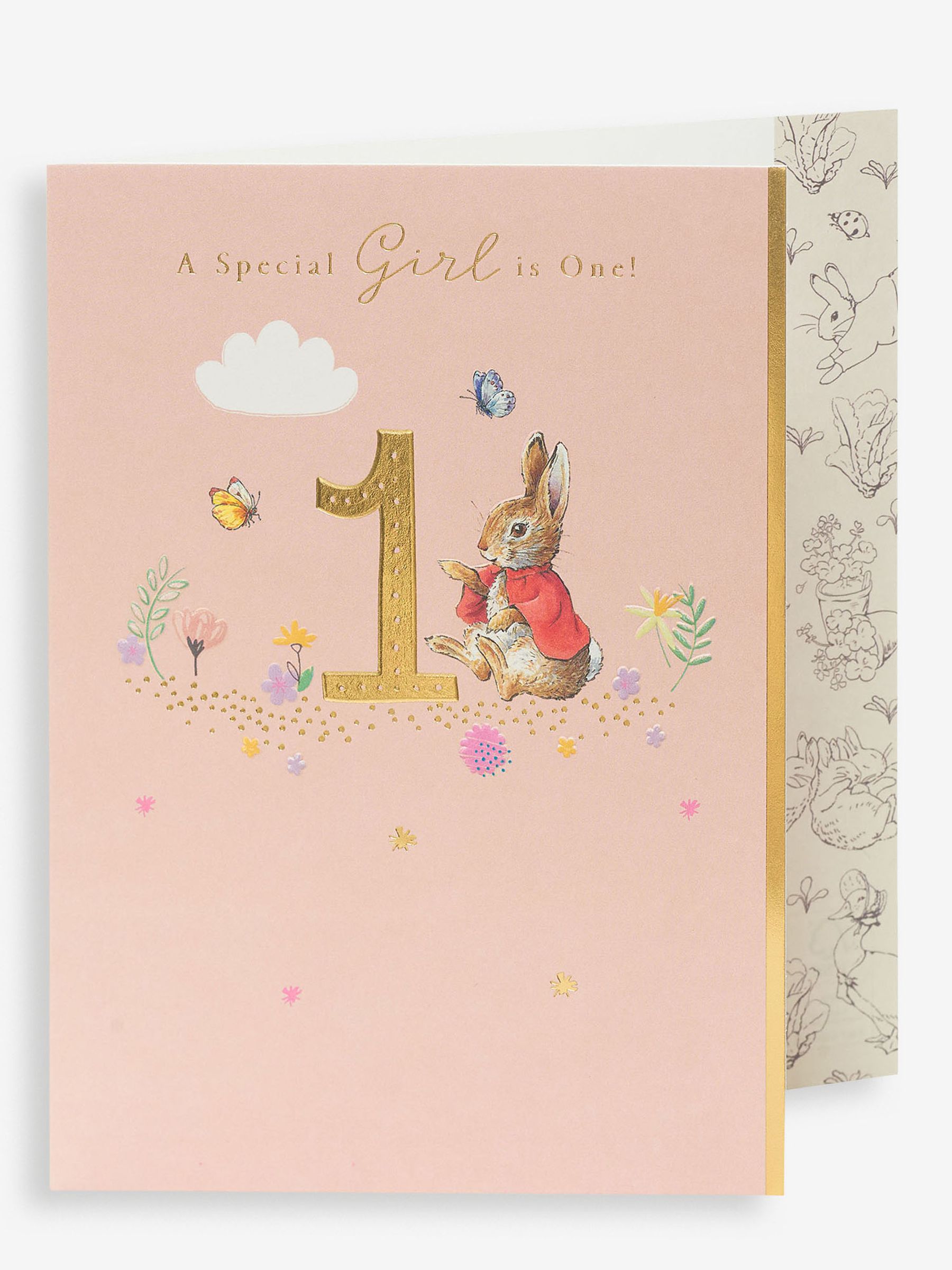 Flopsy 1st Birthday Card - Image 2 of 5