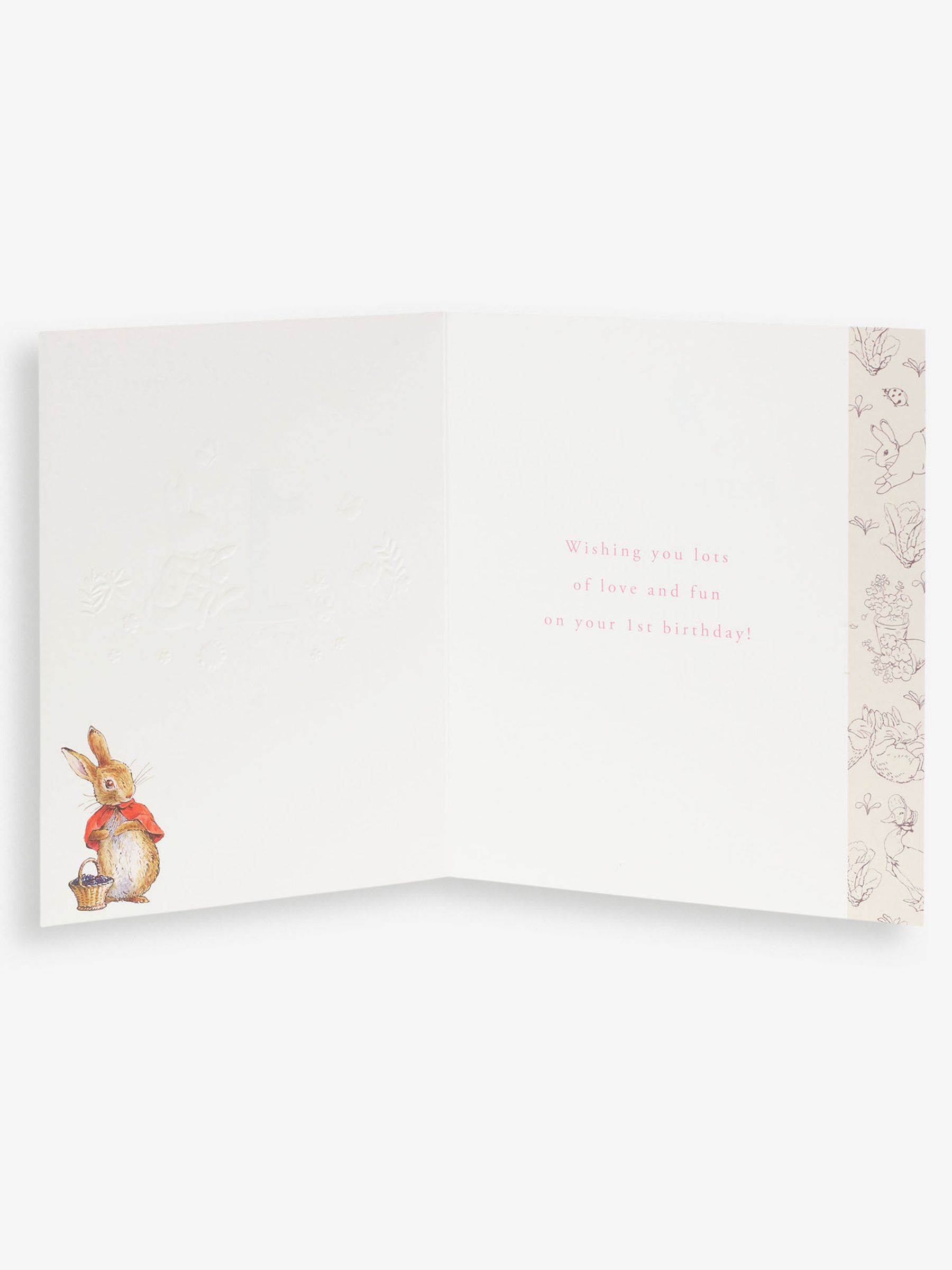 Flopsy 1st Birthday Card - Image 3 of 5