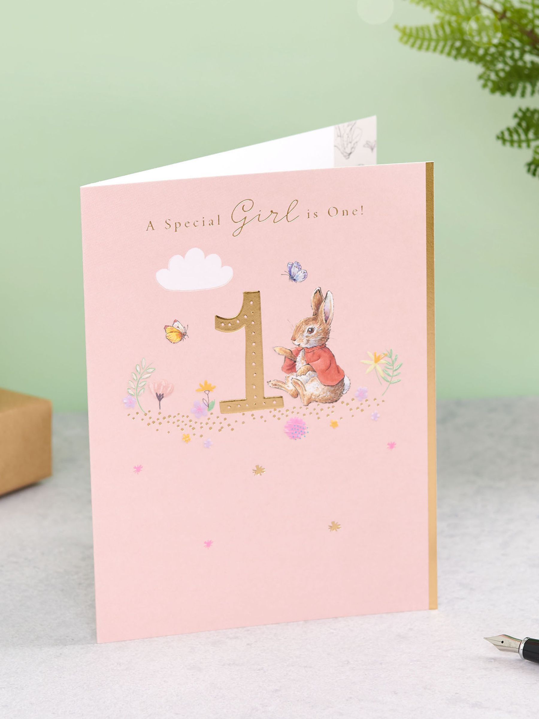 Flopsy 1st Birthday Card - Image 4 of 5
