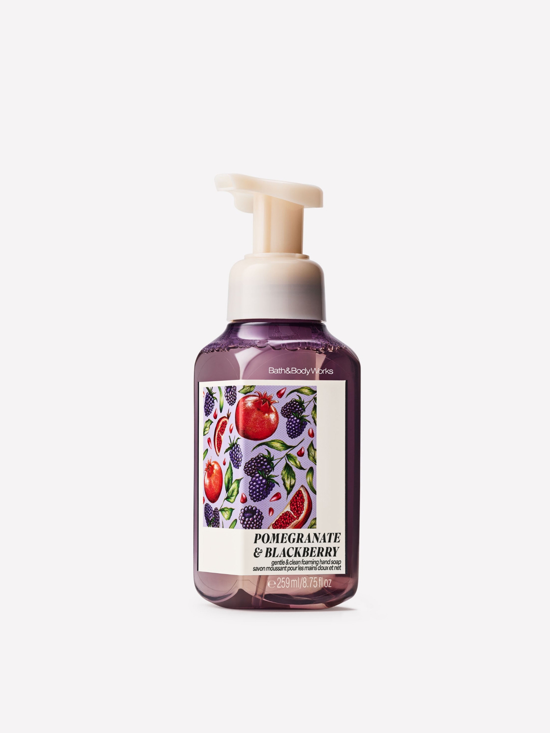 Pomegranate & Blackberry Gentle & Clean Foaming Hand Soap 259ml - Image 1 of 5