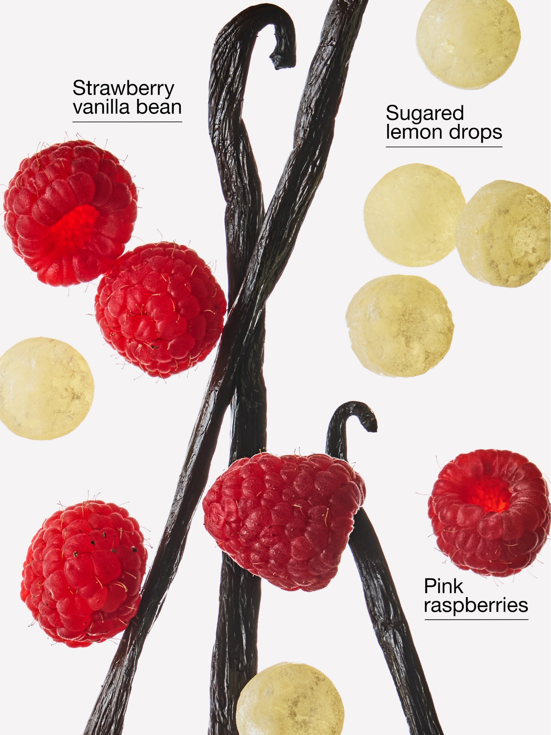 Raspberries & Whipped Vanilla Cleansing Hand Gel Spray 29ml - Image 3 of 3