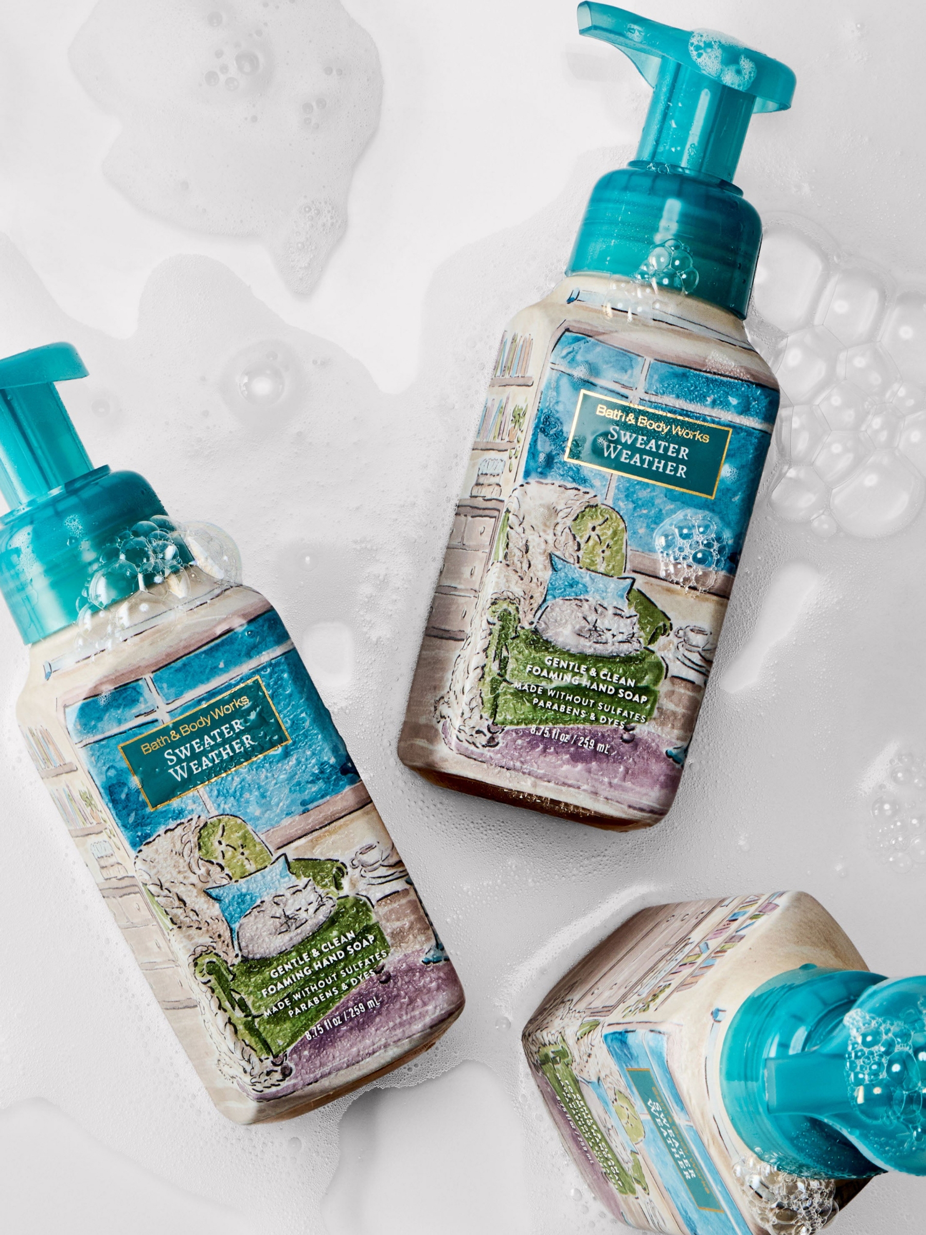 Sweater Weather Gentle & Clean Foaming Hand Soap 259ml - Image 3 of 4