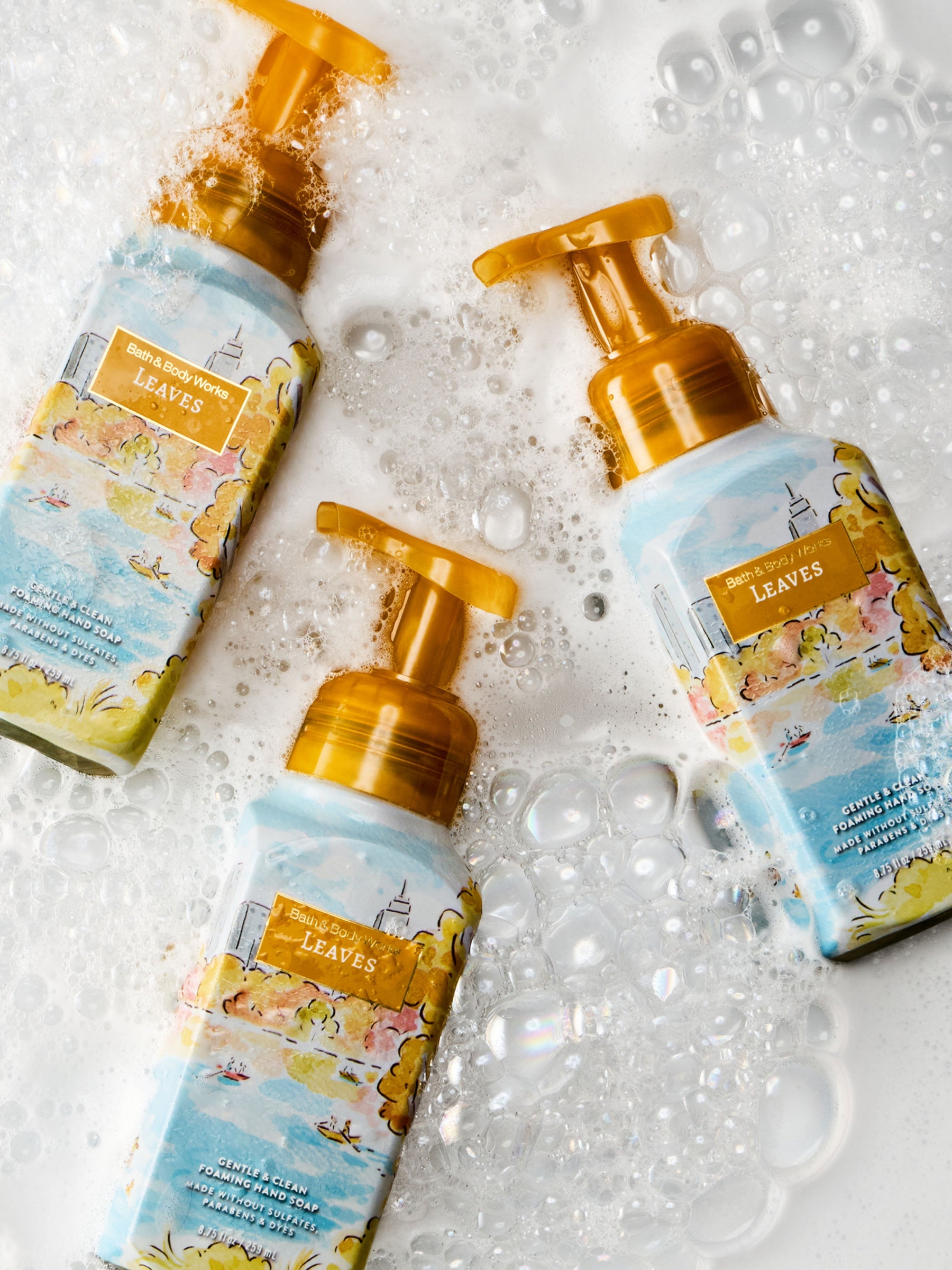 Leaves Gentle & Clean Foaming Hand Soap 259ml - Image 3 of 5