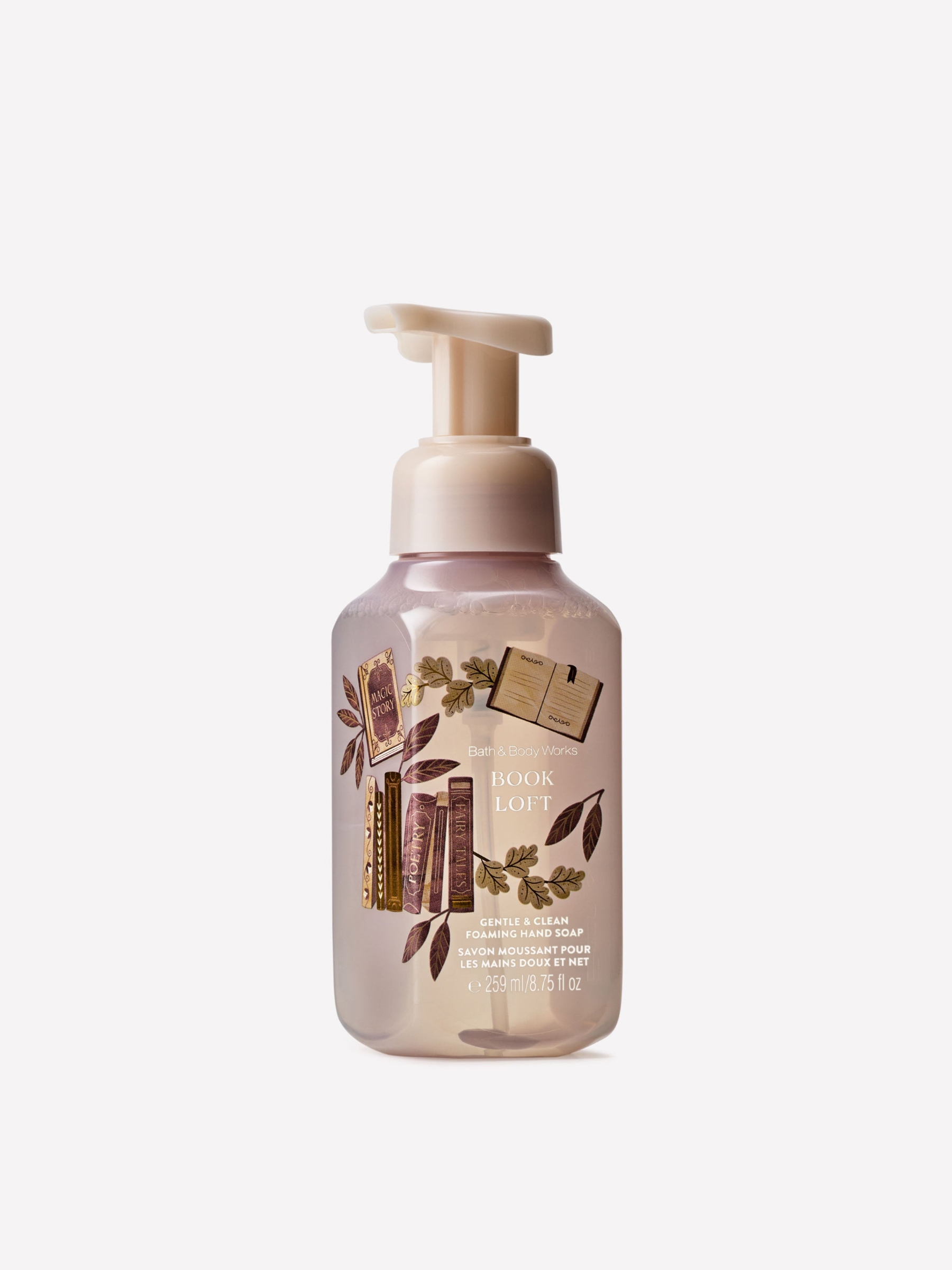 Book Loft Gentle & Clean Foaming Hand Soap 259ml - Image 1 of 4