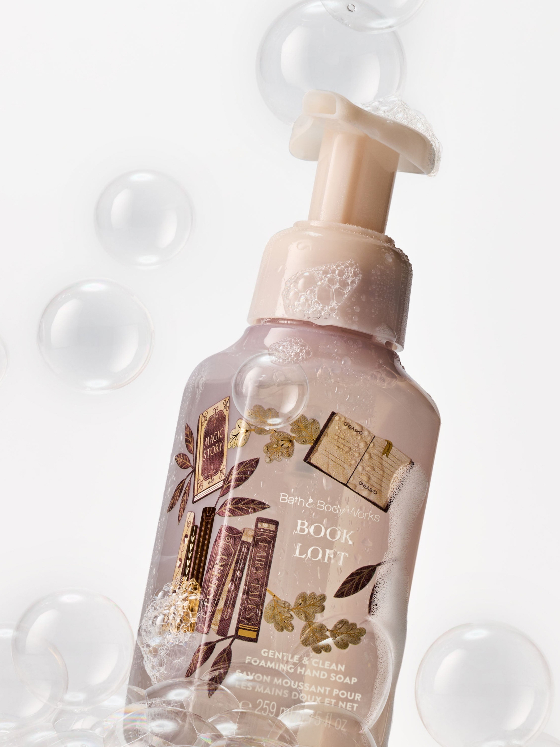 Book Loft Gentle & Clean Foaming Hand Soap 259ml - Image 2 of 4