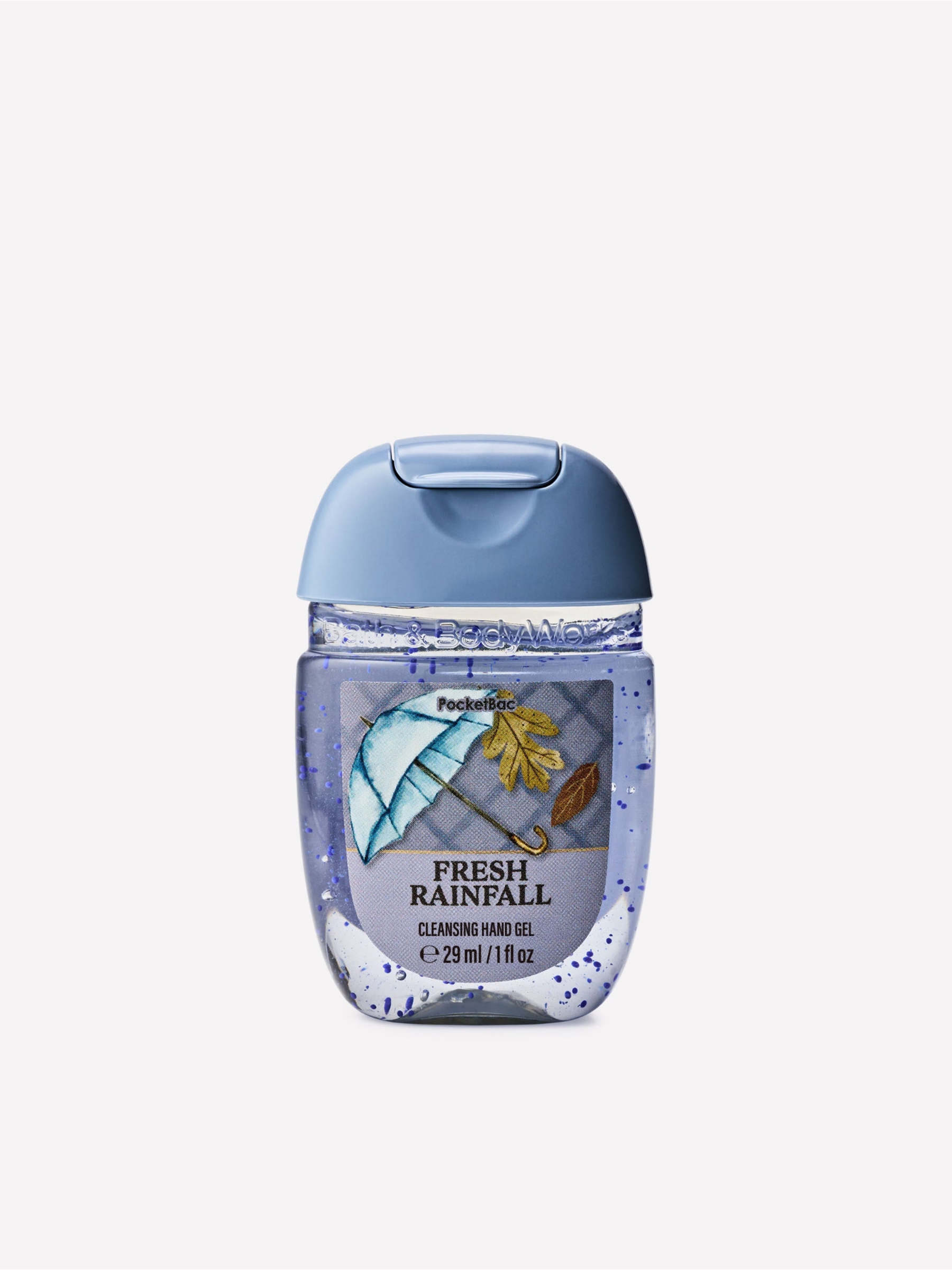 Fresh Rainfall PocketBac Cleansing Hand Gel 29ml - Image 1 of 2 Fresh Rainfall PocketBac Cleansing Hand Gel 29ml - Image 1 of 2