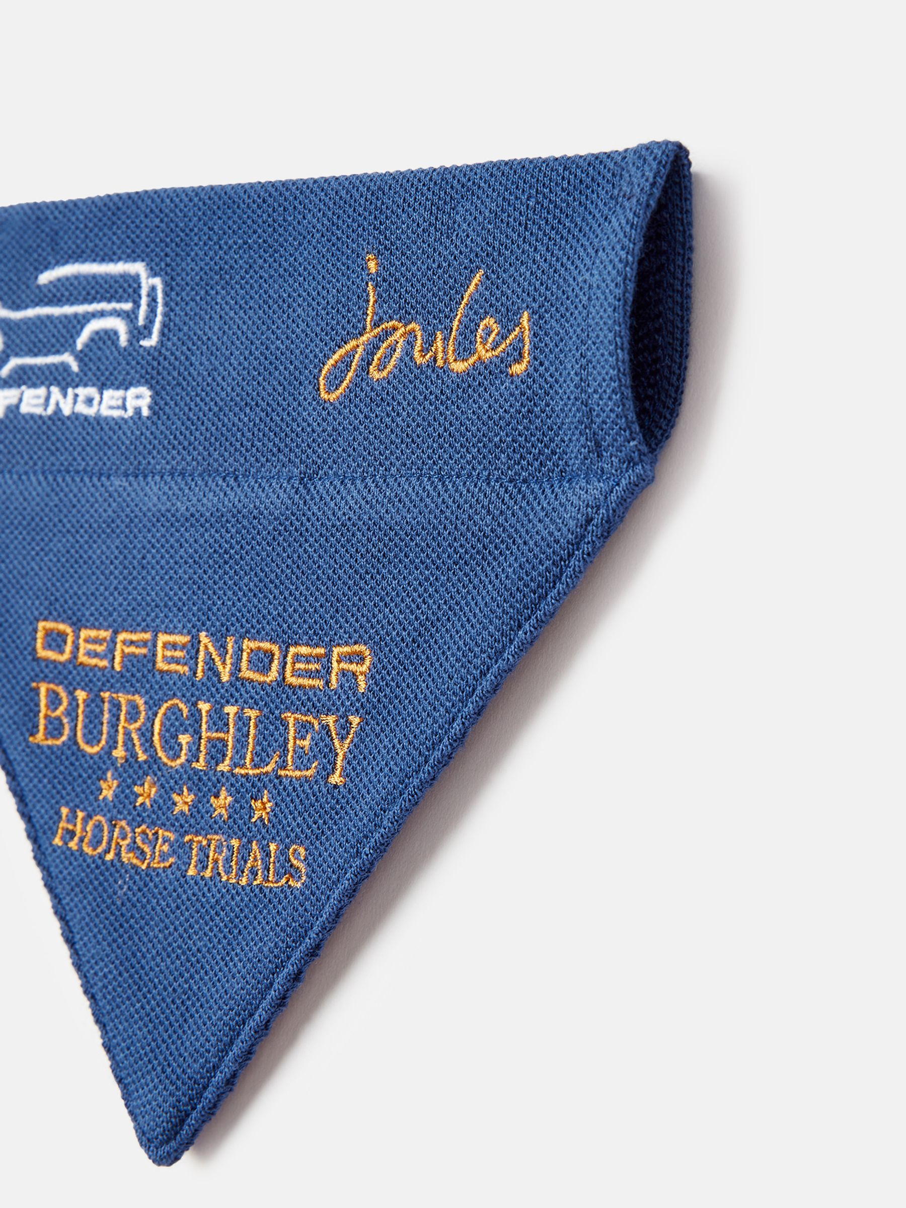 Blue Burghley Pet Bandana - Image 3 of 4