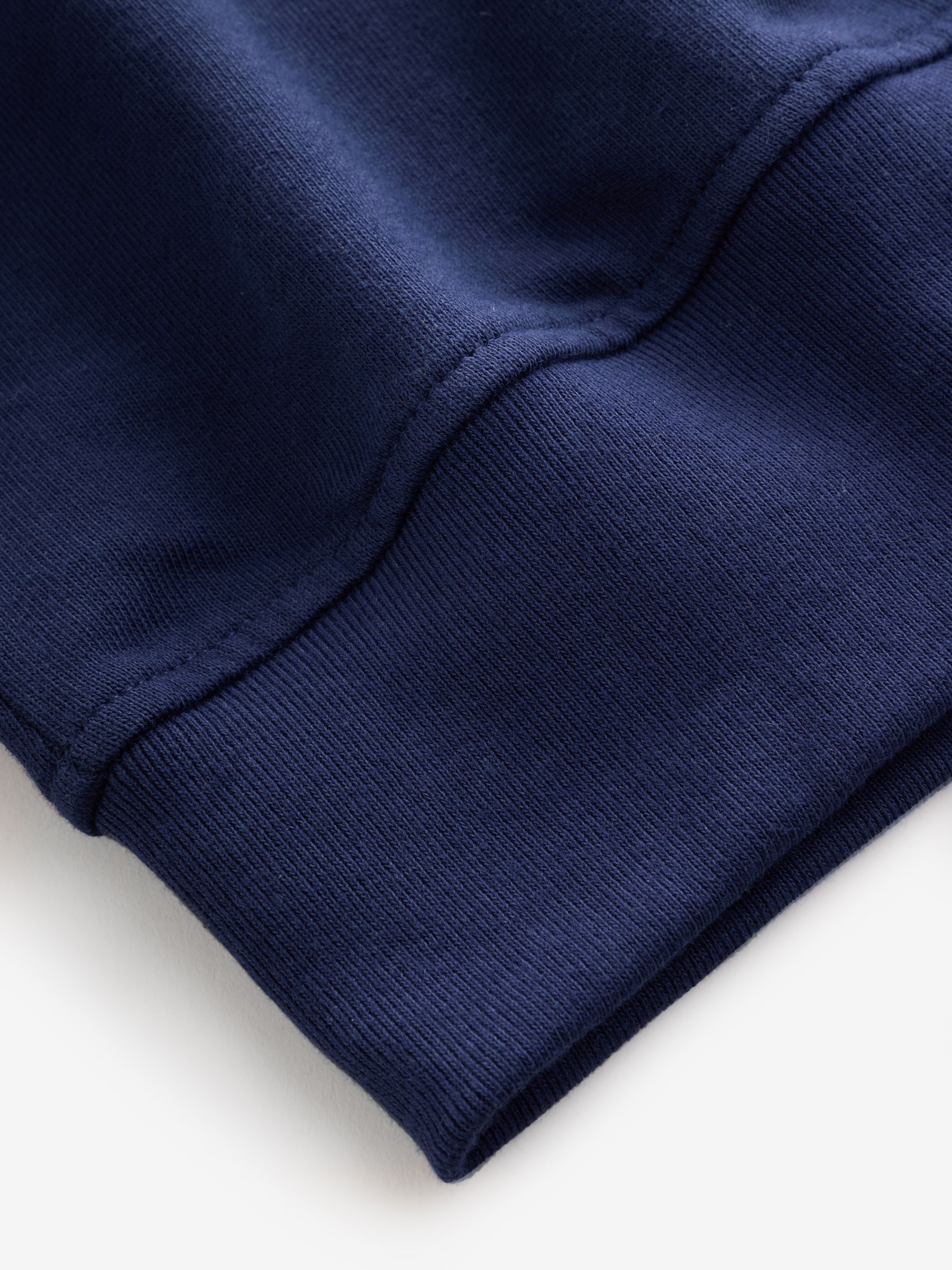 Navy Brannan Bear French Terry Oversized Mock Neck Sweatshirt - Image 5 of 5 Navy Brannan Bear French Terry Oversized Mock Neck Sweatshirt - Image 5 of 5