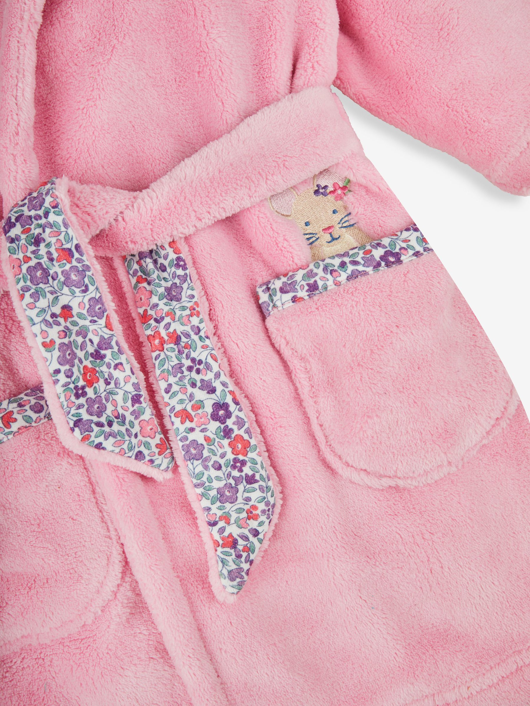 Mouse Dressing Gown in Pink - Image 3 of 3