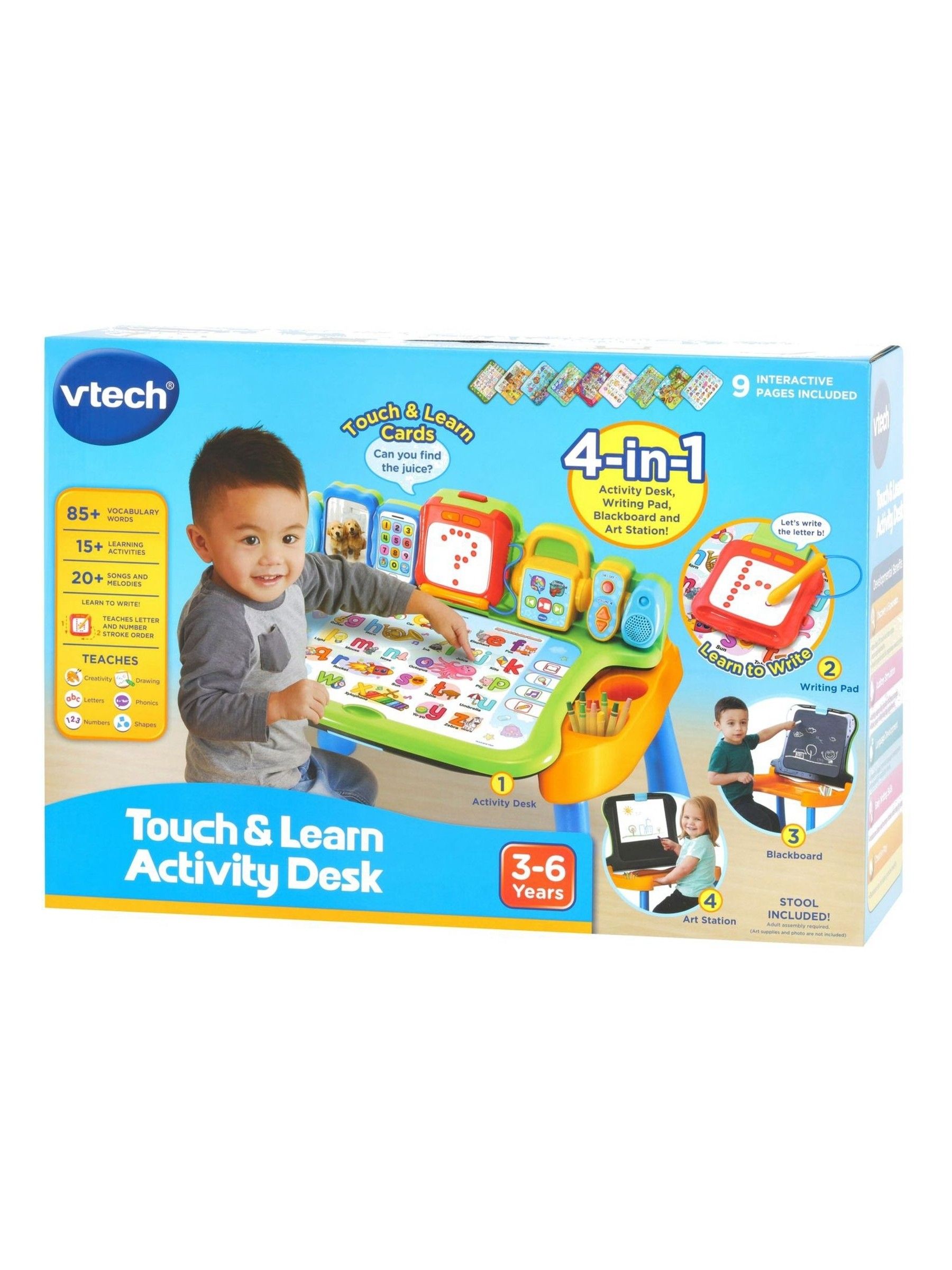 VTech Multi Touch And Learn Activity Desk - Image 1 of 3