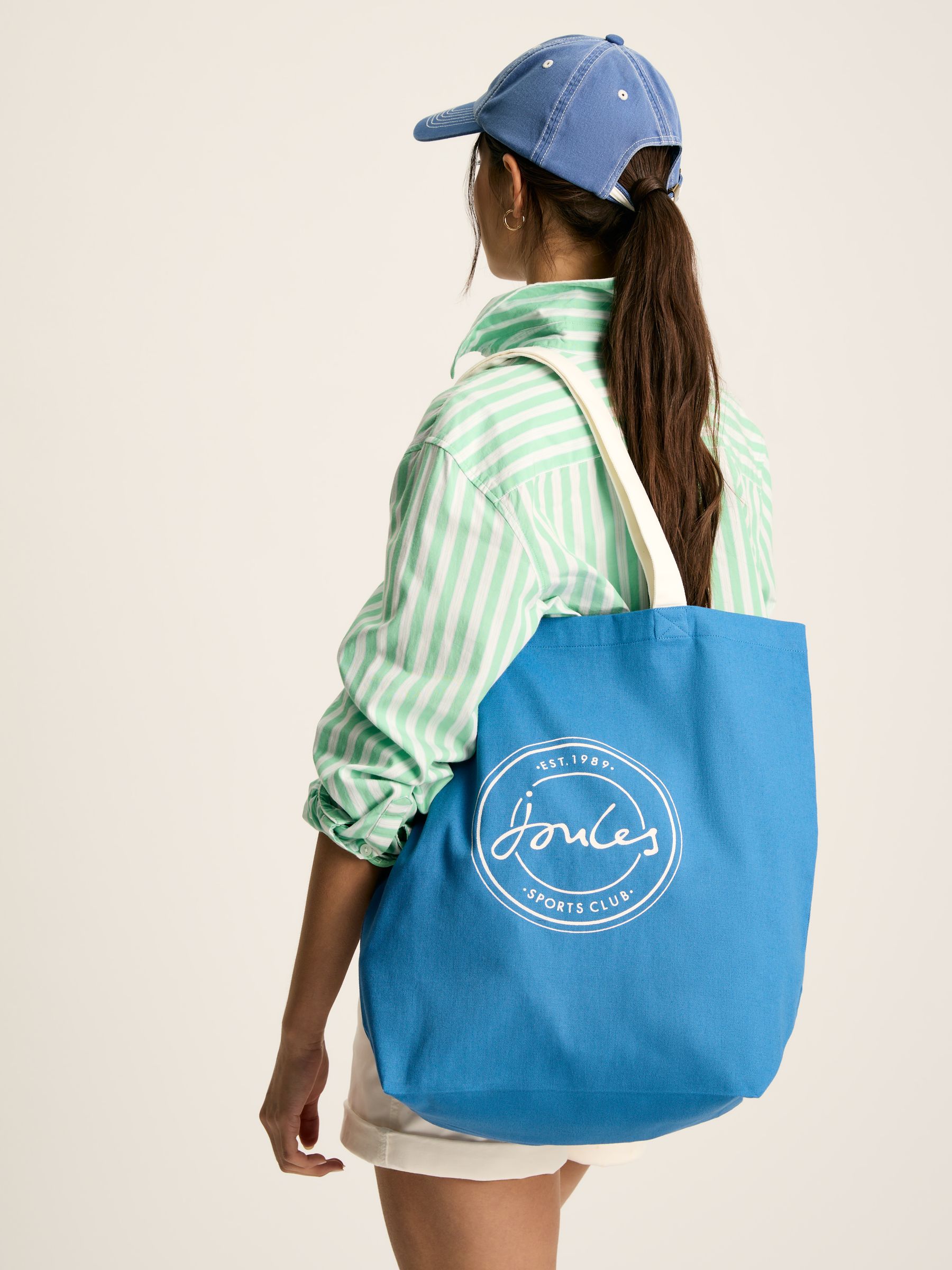 Courtside Blue Tote Bag - Image 2 of 6