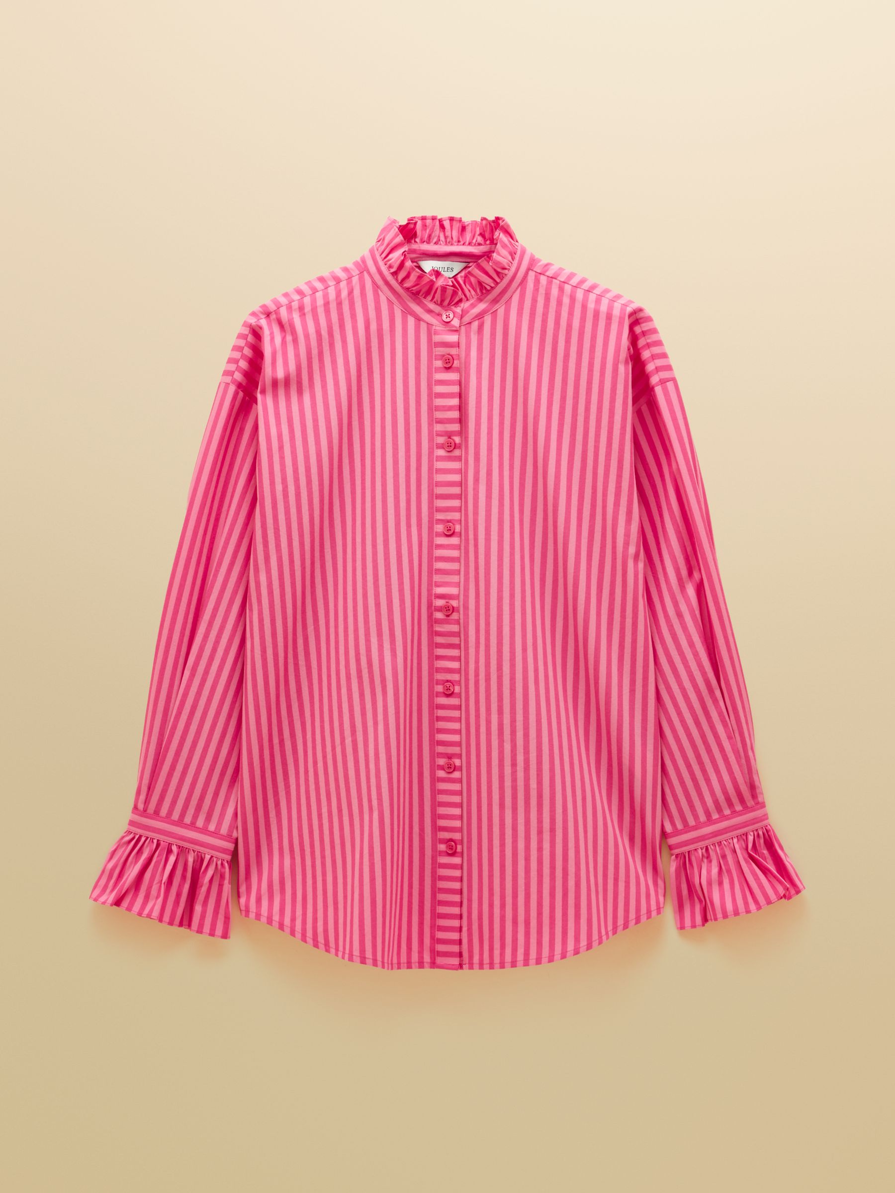Mae Pink Stripe Relaxed Fit Shirt - Image 7 of 7