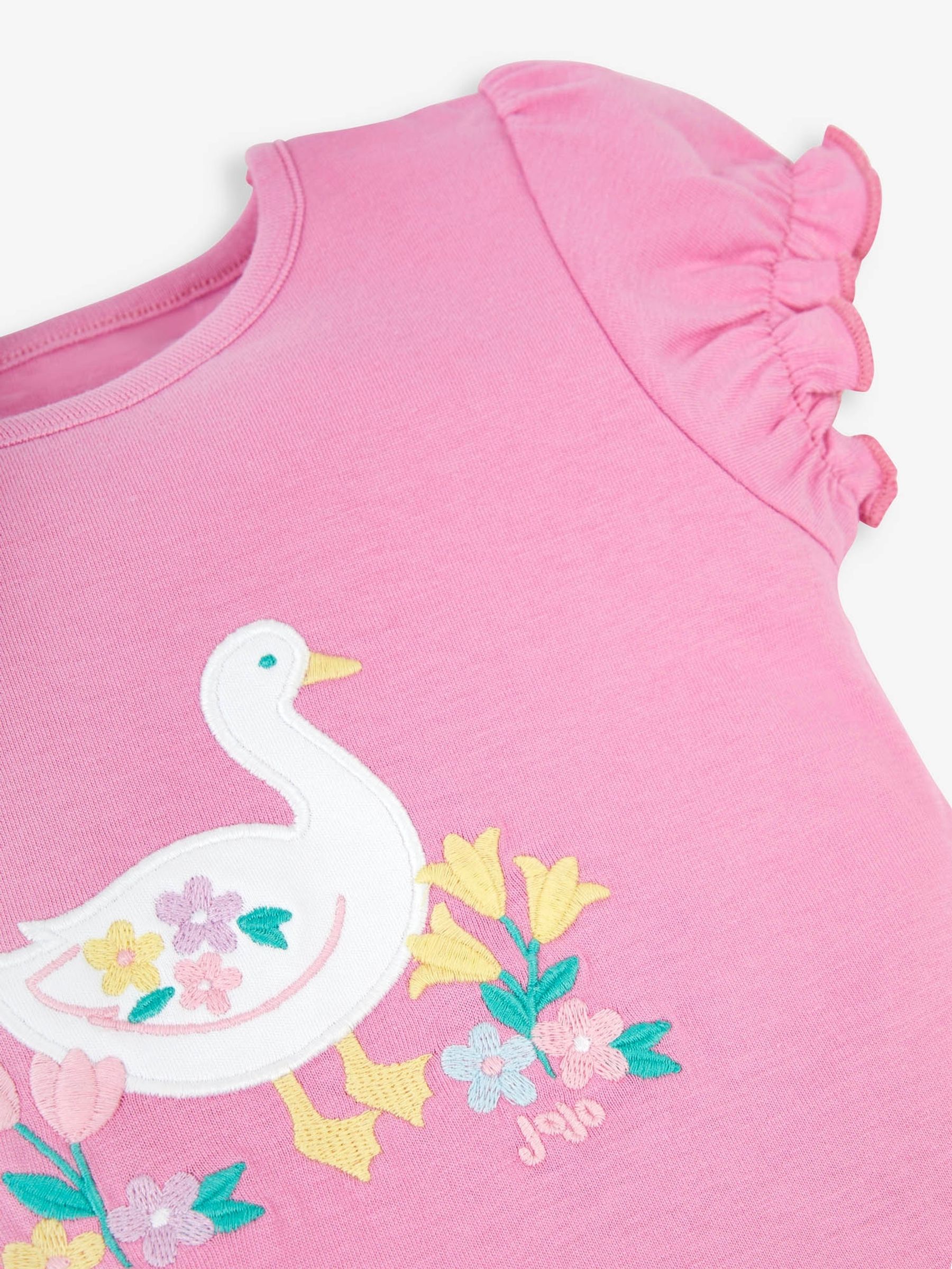 Duck Egg Girls' 2-Pack Duck Jersey Pyjamas - Image 9 of 12