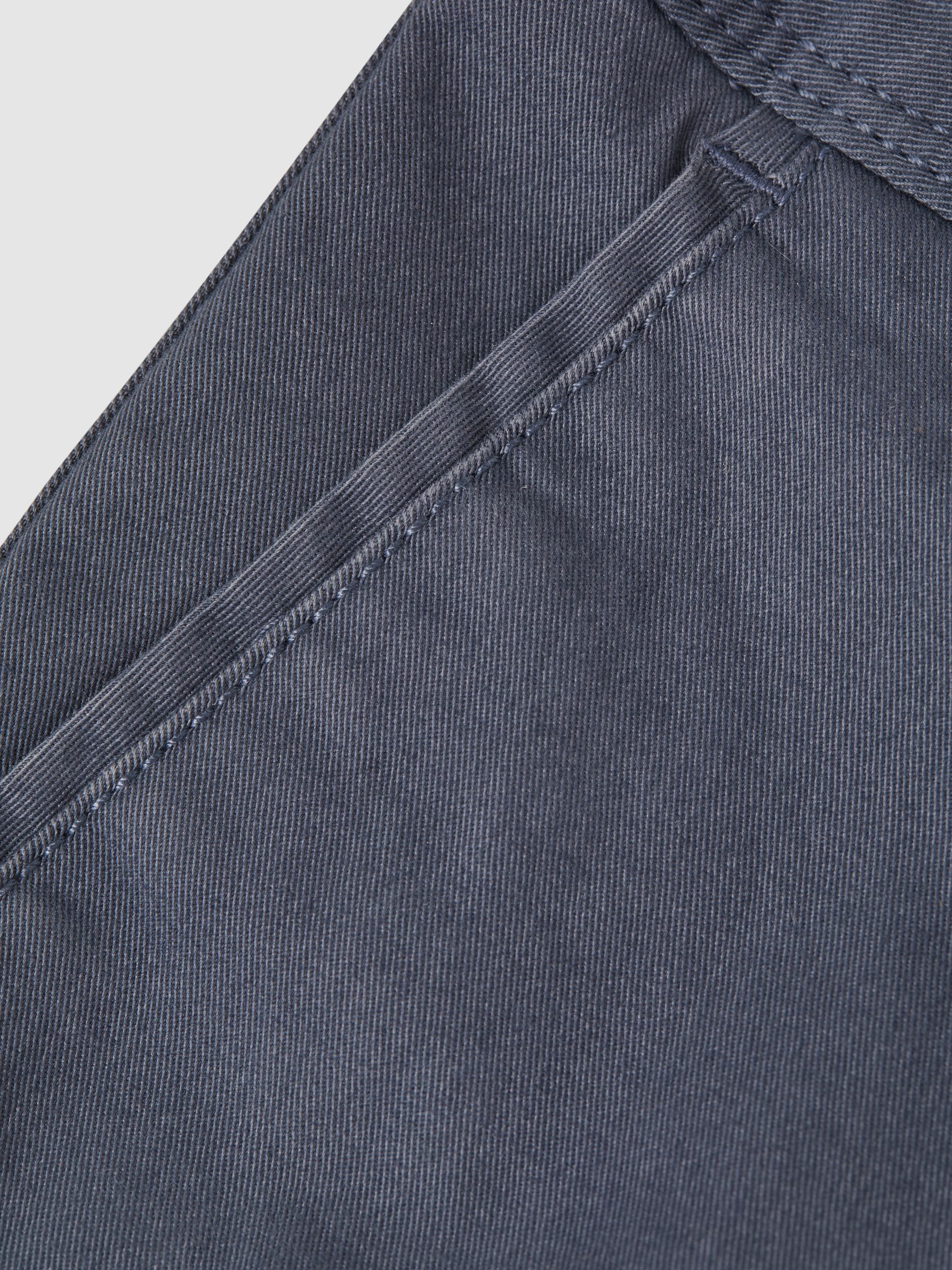 3-9 yrs Slim Fit Casual Chinos in Bright Airforce - Image 6 of 6