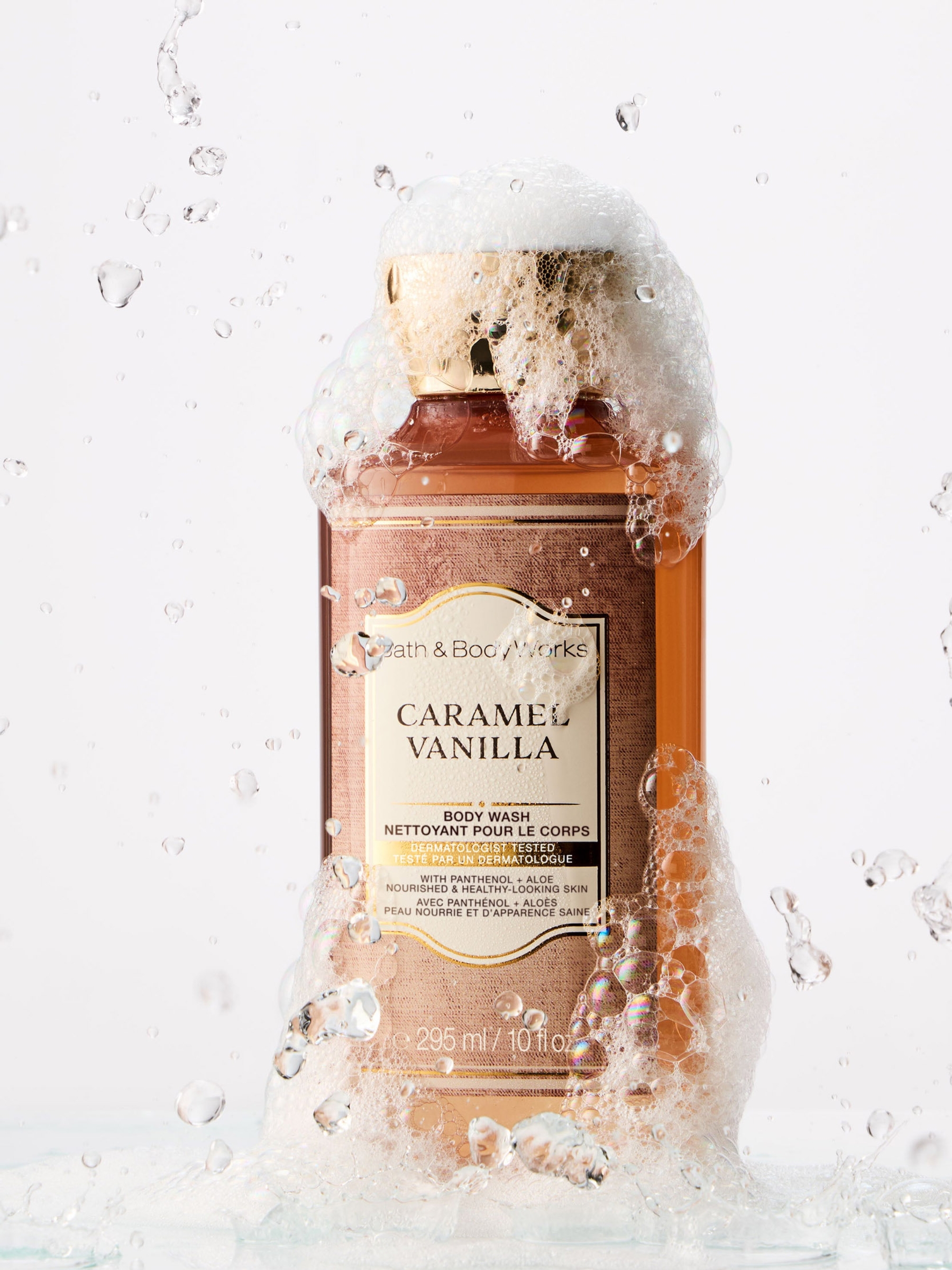 Caramel & Vanilla Body Wash 236ml - Image 2 of 4