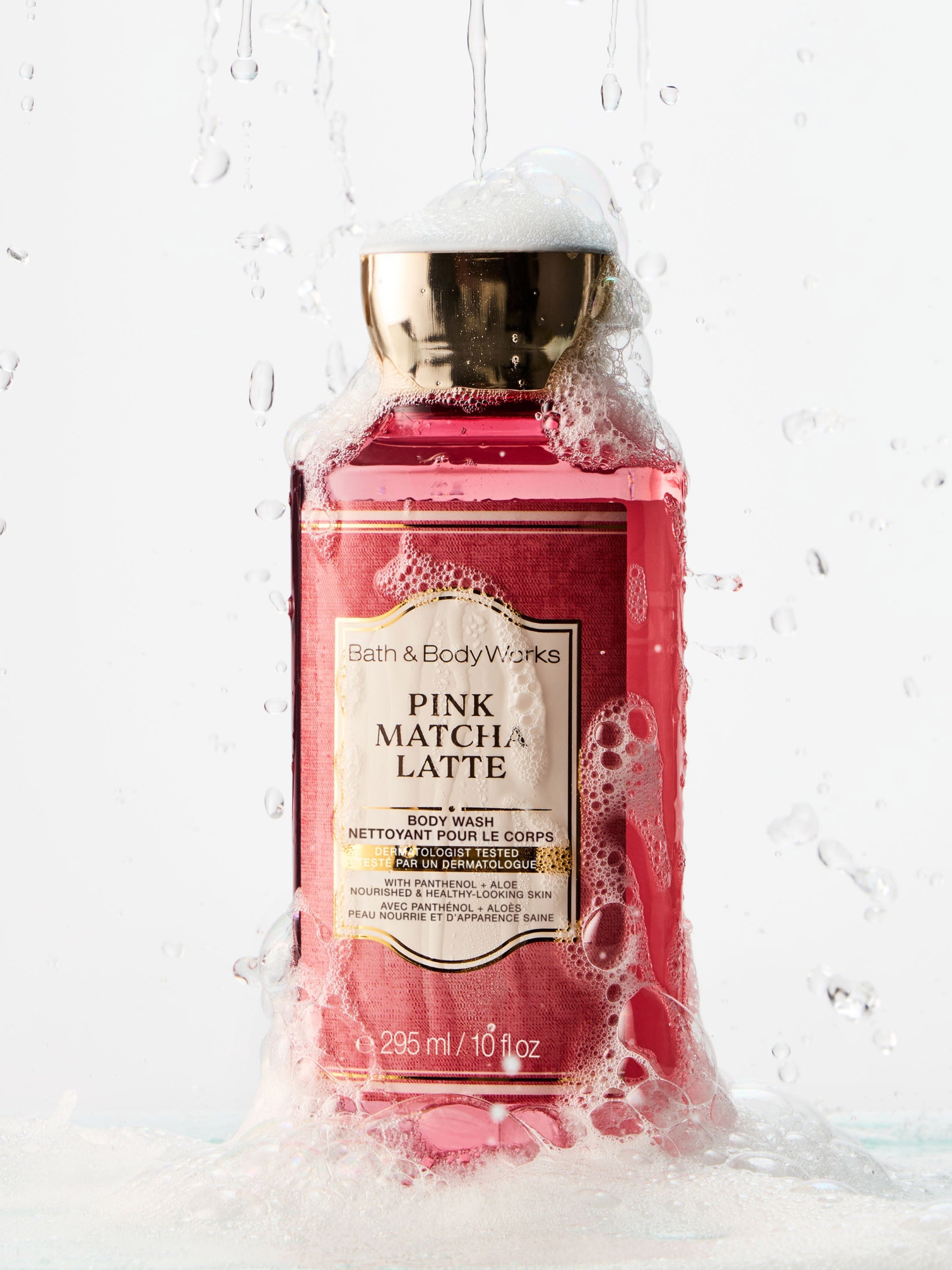 Pink Matcha Latte Body Wash 295ml - Image 2 of 4