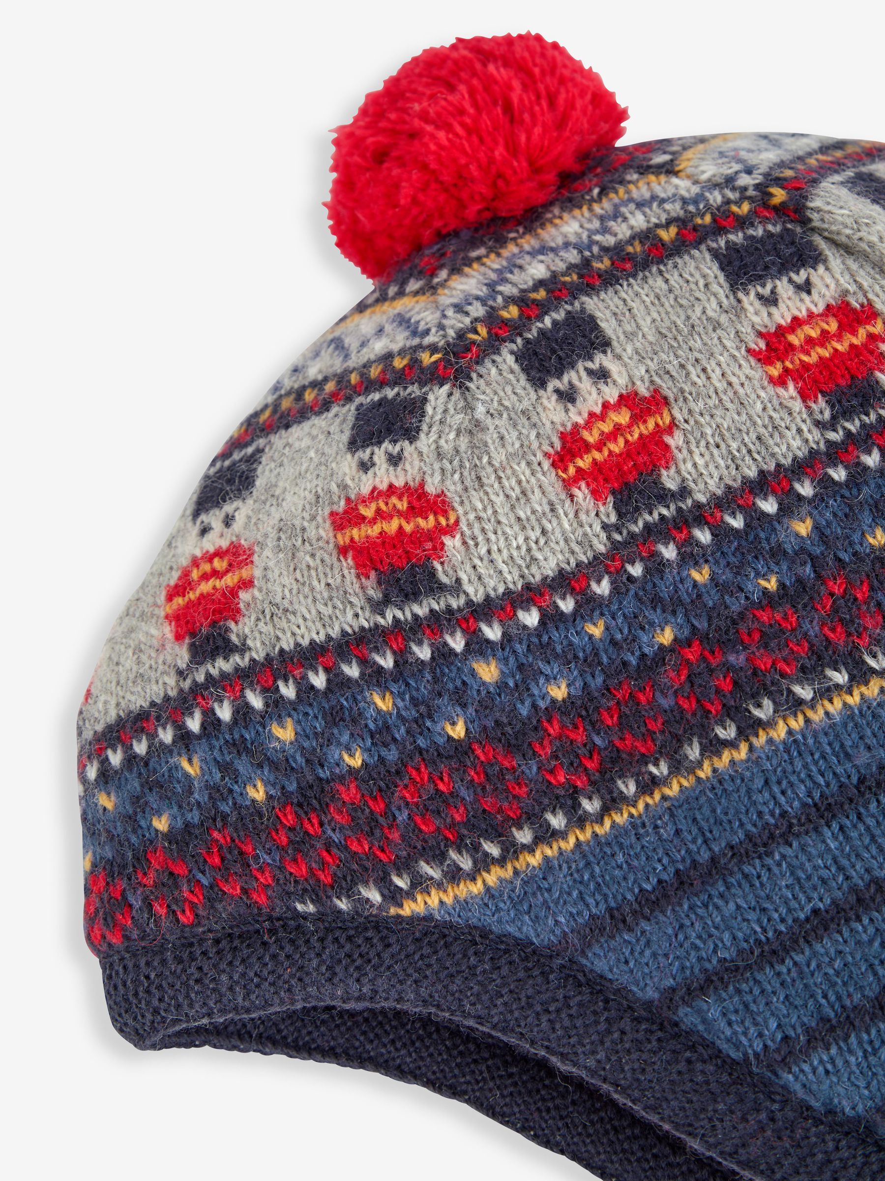 Indigo Blue London Guard Fair Isle Pattern Hat - Image 2 of 2