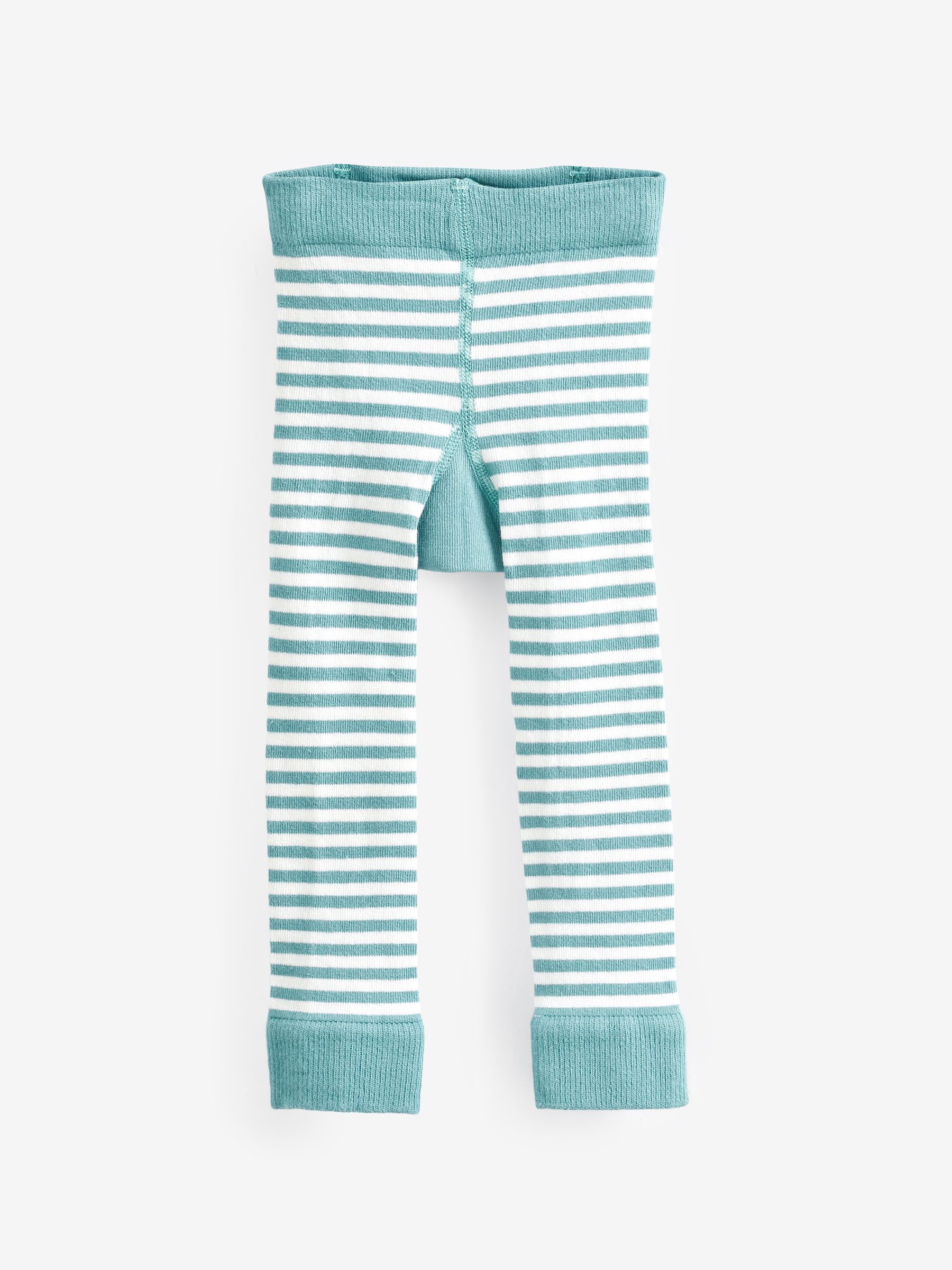 Duck Egg Striped Leggings - Image 2 of 3