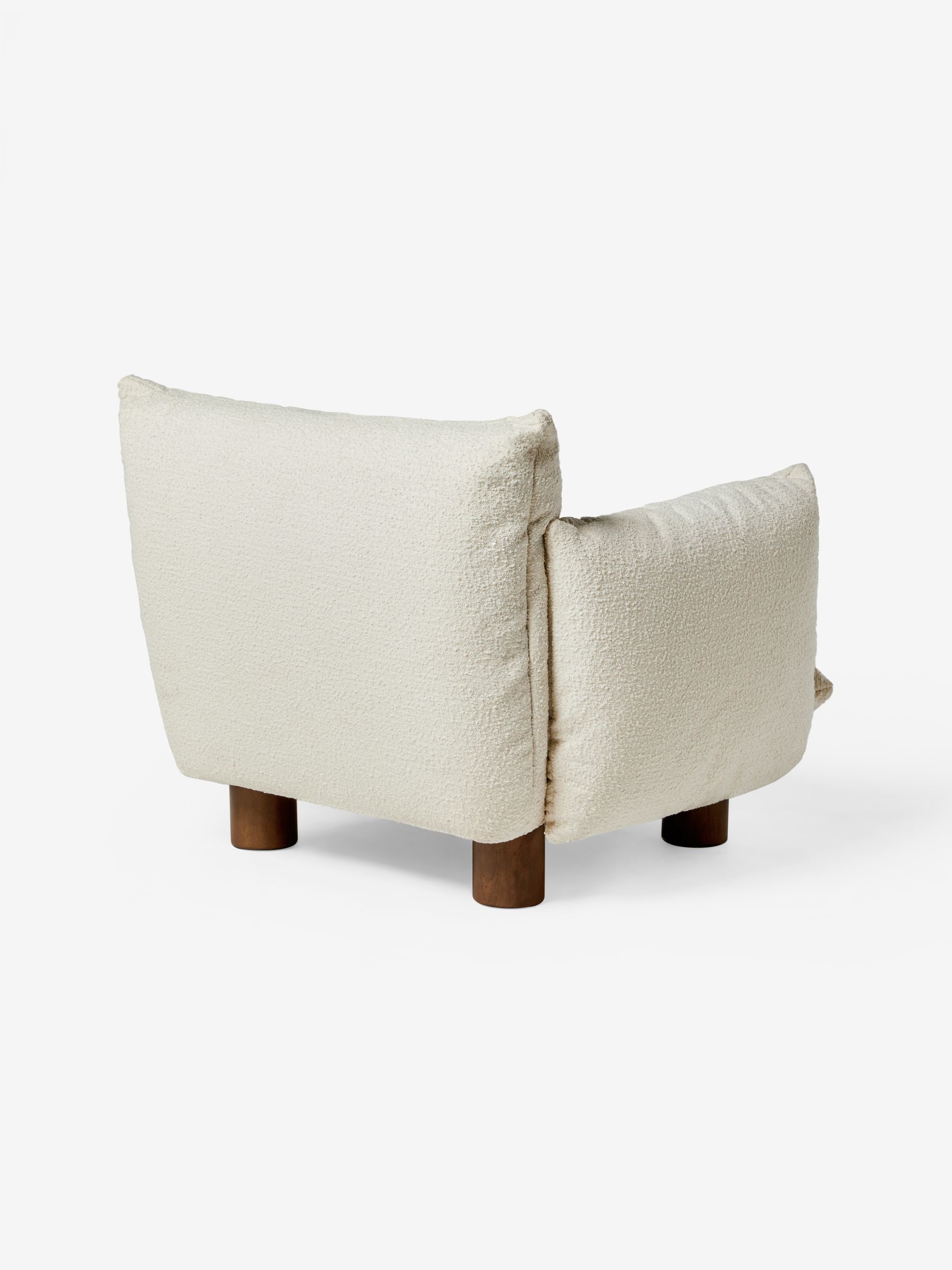 Jude Accent Chair in Ivory Boucle - Image 4 of 5