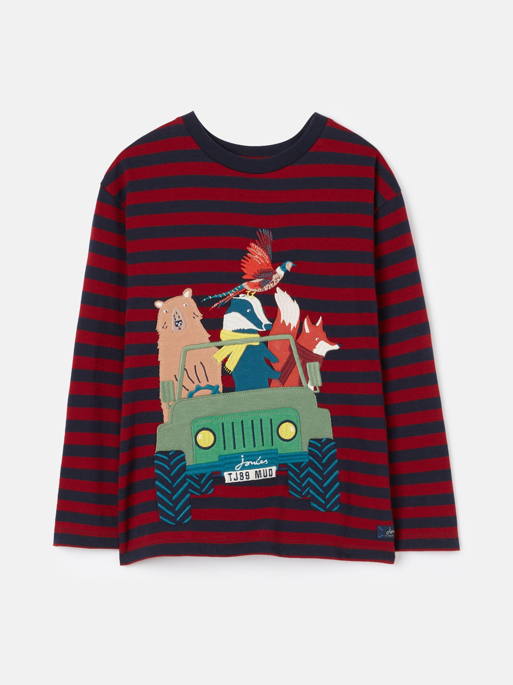 Jack Red Long Sleeve Artwork T-Shirt - Image 1 of 6