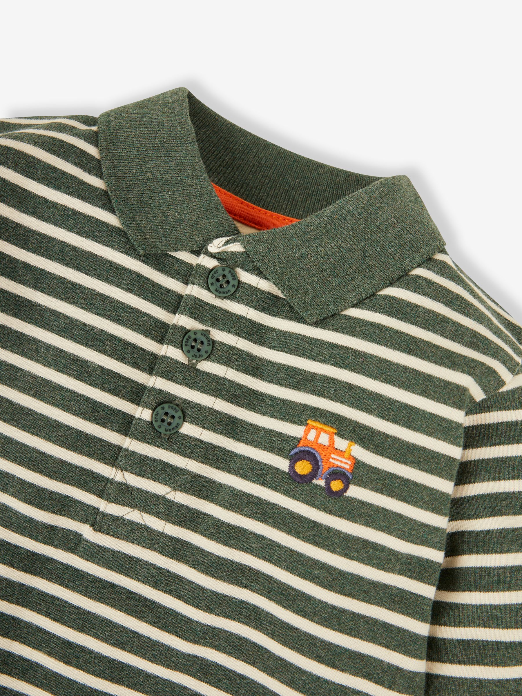 Khaki Boys' Tractor Polo Shirt - Image 2 of 3