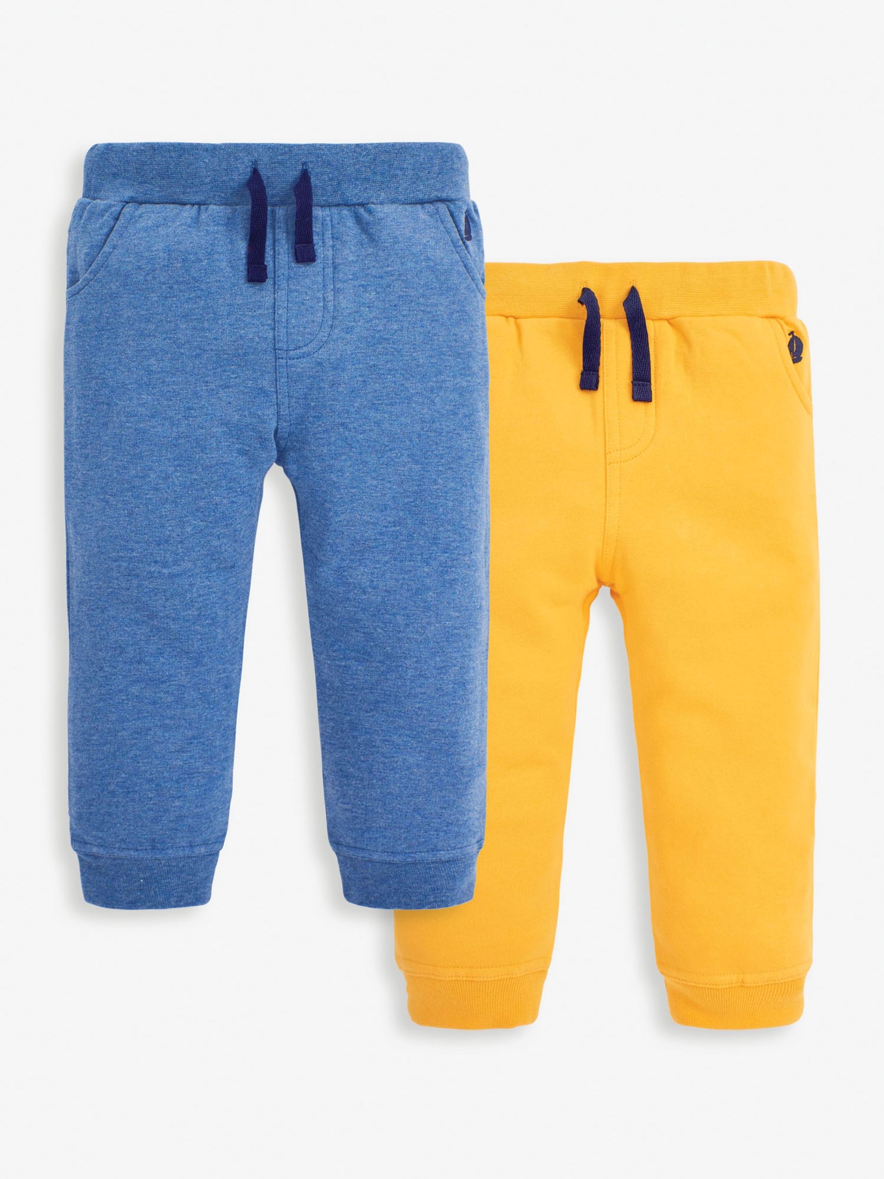 Mustard 100% Cotton Joggers 2 Pack - Image 1 of 1