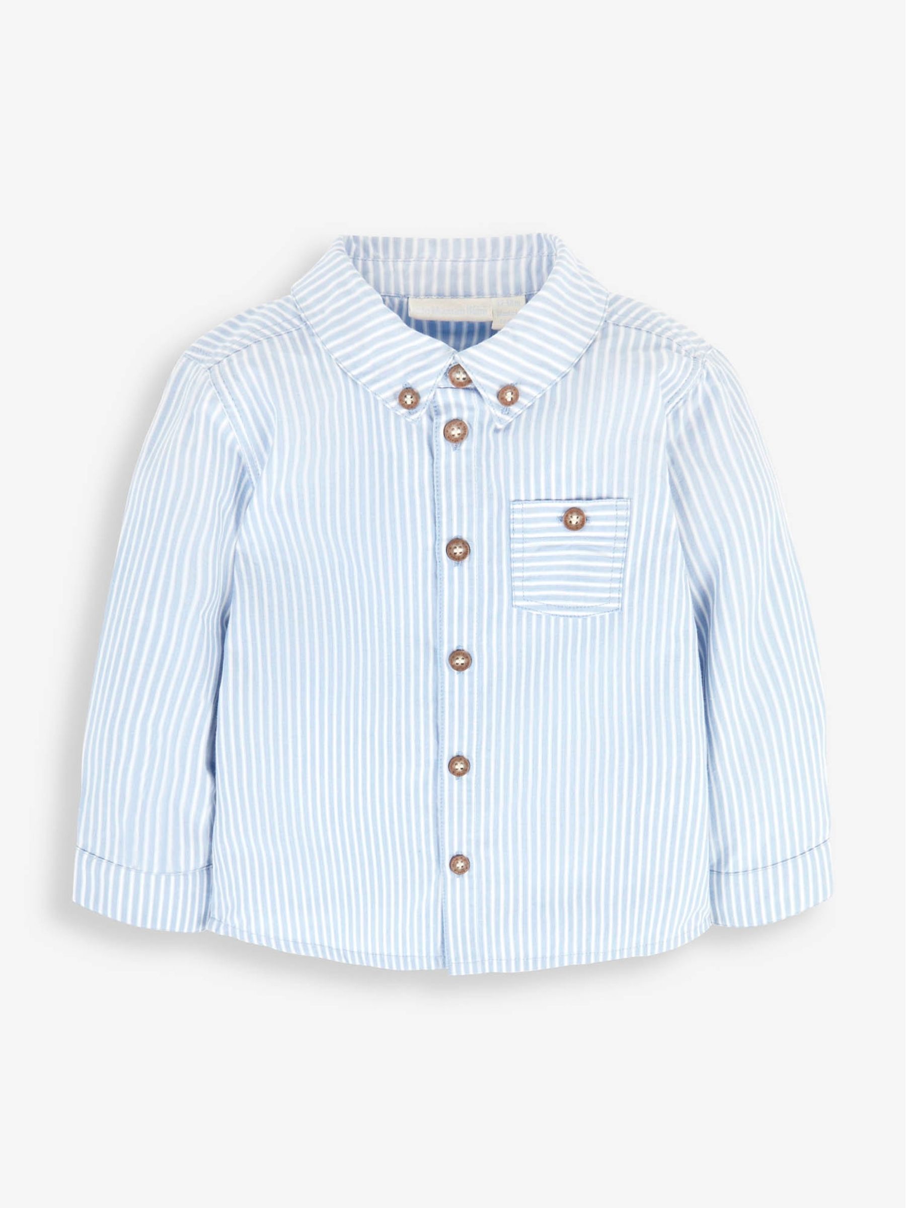 Blue Stripe Long Sleeve Shirt - Image 1 of 6