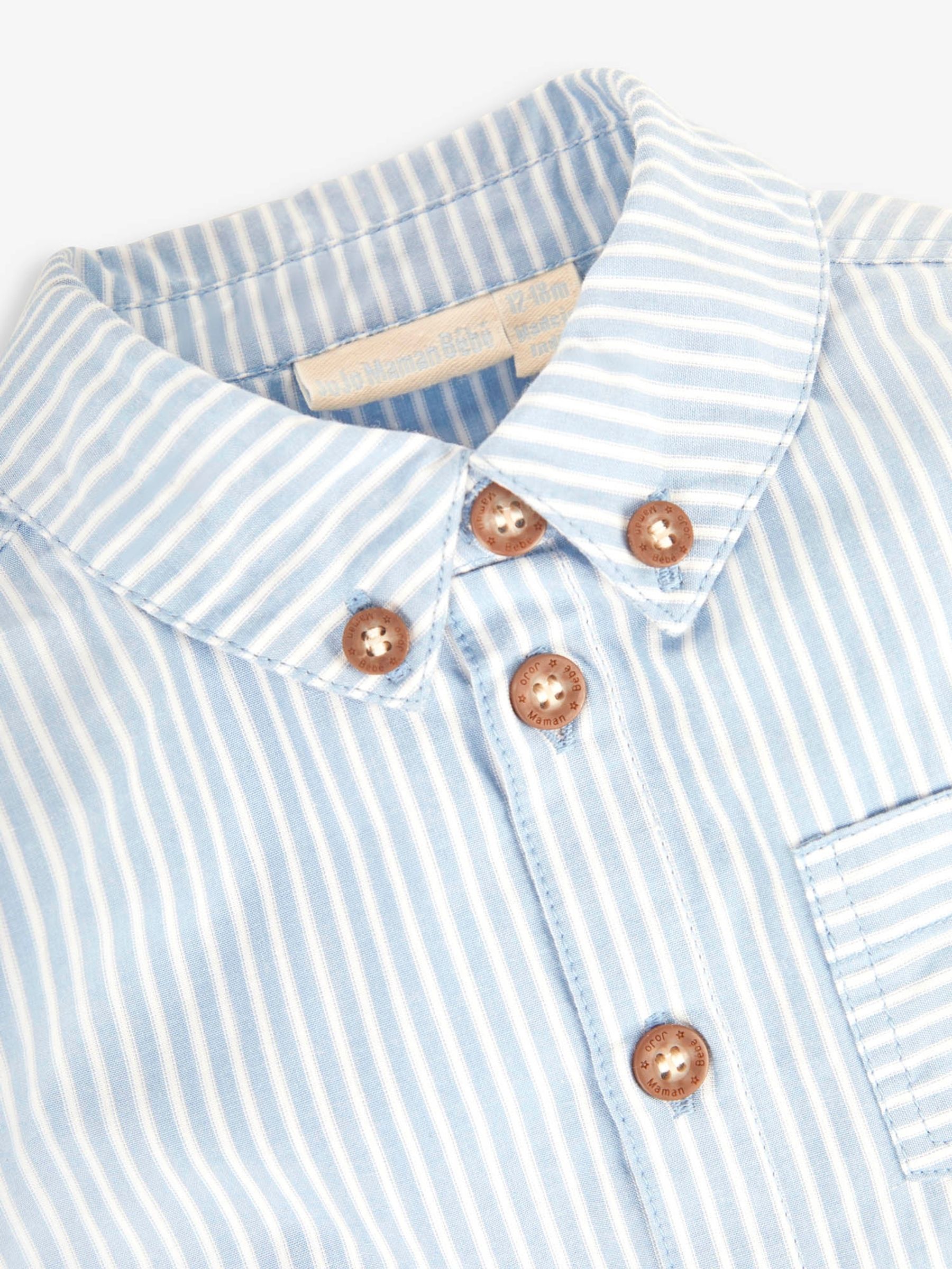 Blue Stripe Long Sleeve Shirt - Image 2 of 6
