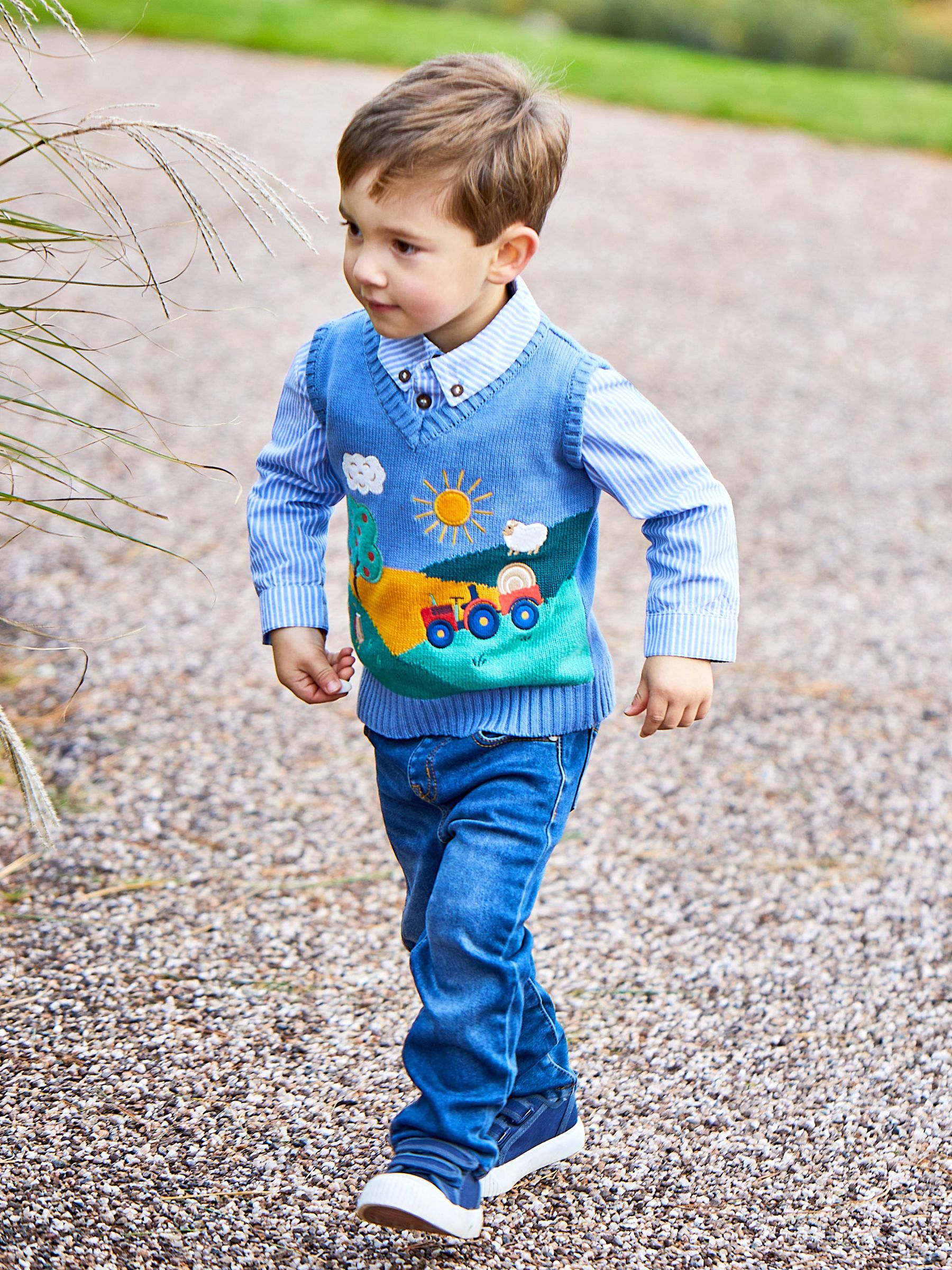 Blue Stripe Long Sleeve Shirt - Image 3 of 6