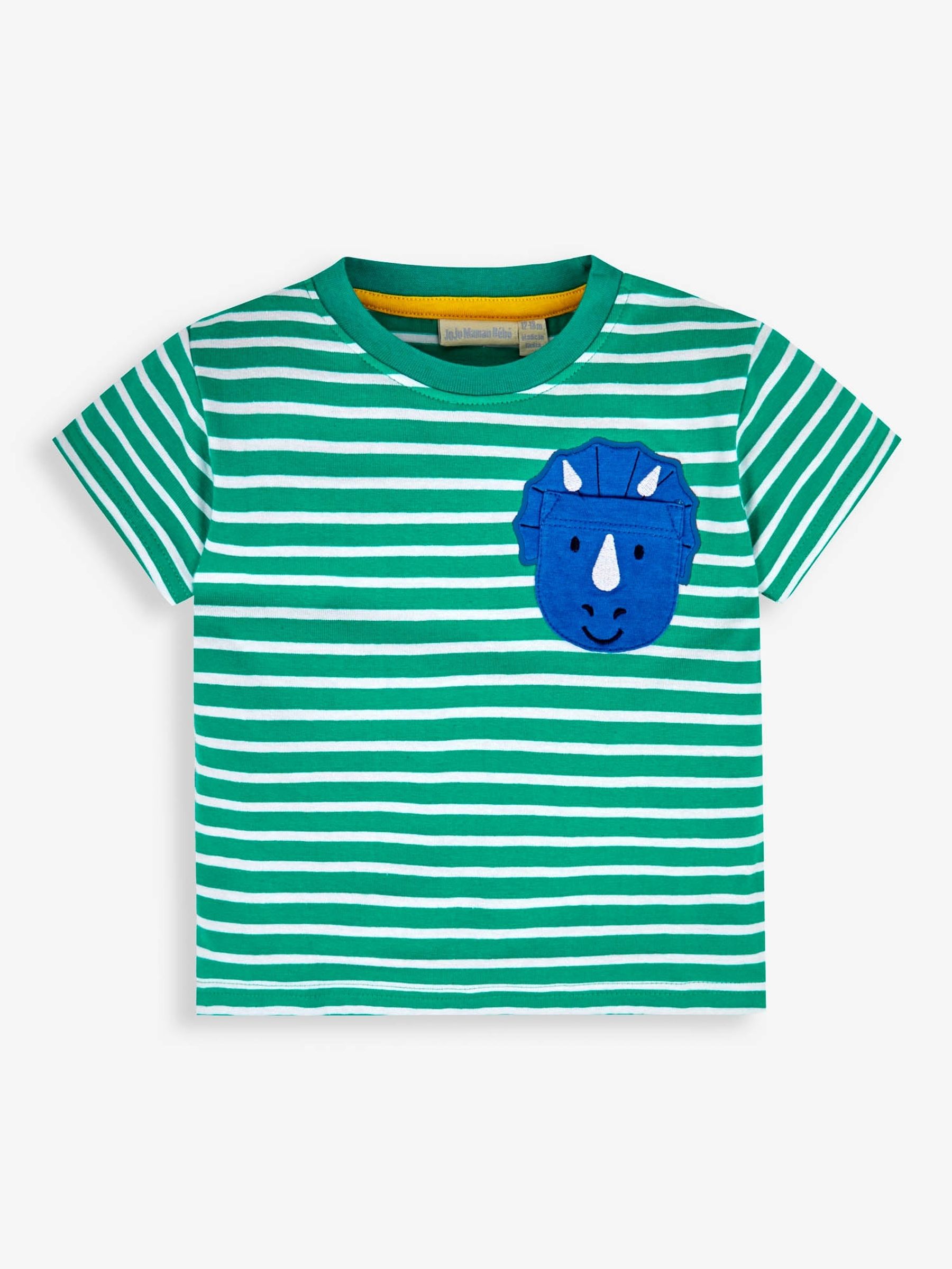 Green Dino Pocket T-Shirt - Image 2 of 3