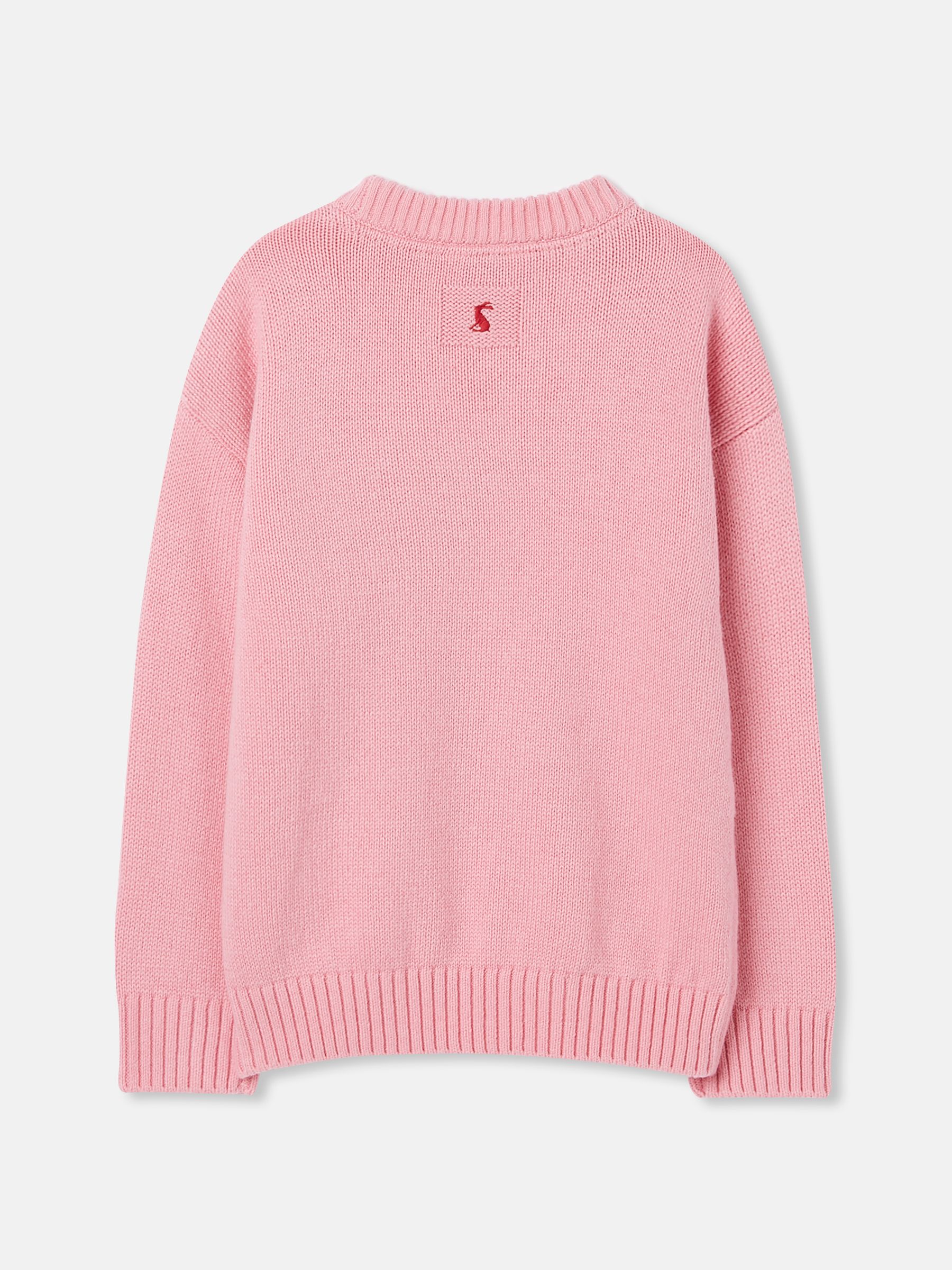 Hattie Pink Character Intarsia Knit Jumper - Image 4 of 7