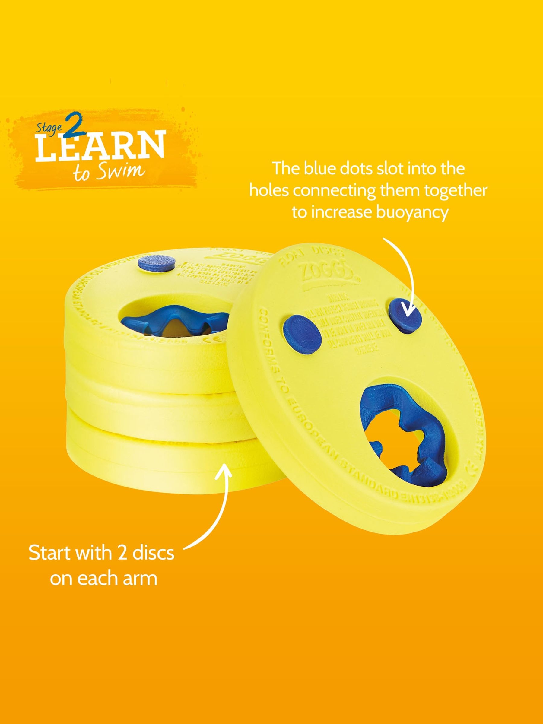 Zoggs Float Discs Armbands - Image 1 of 5