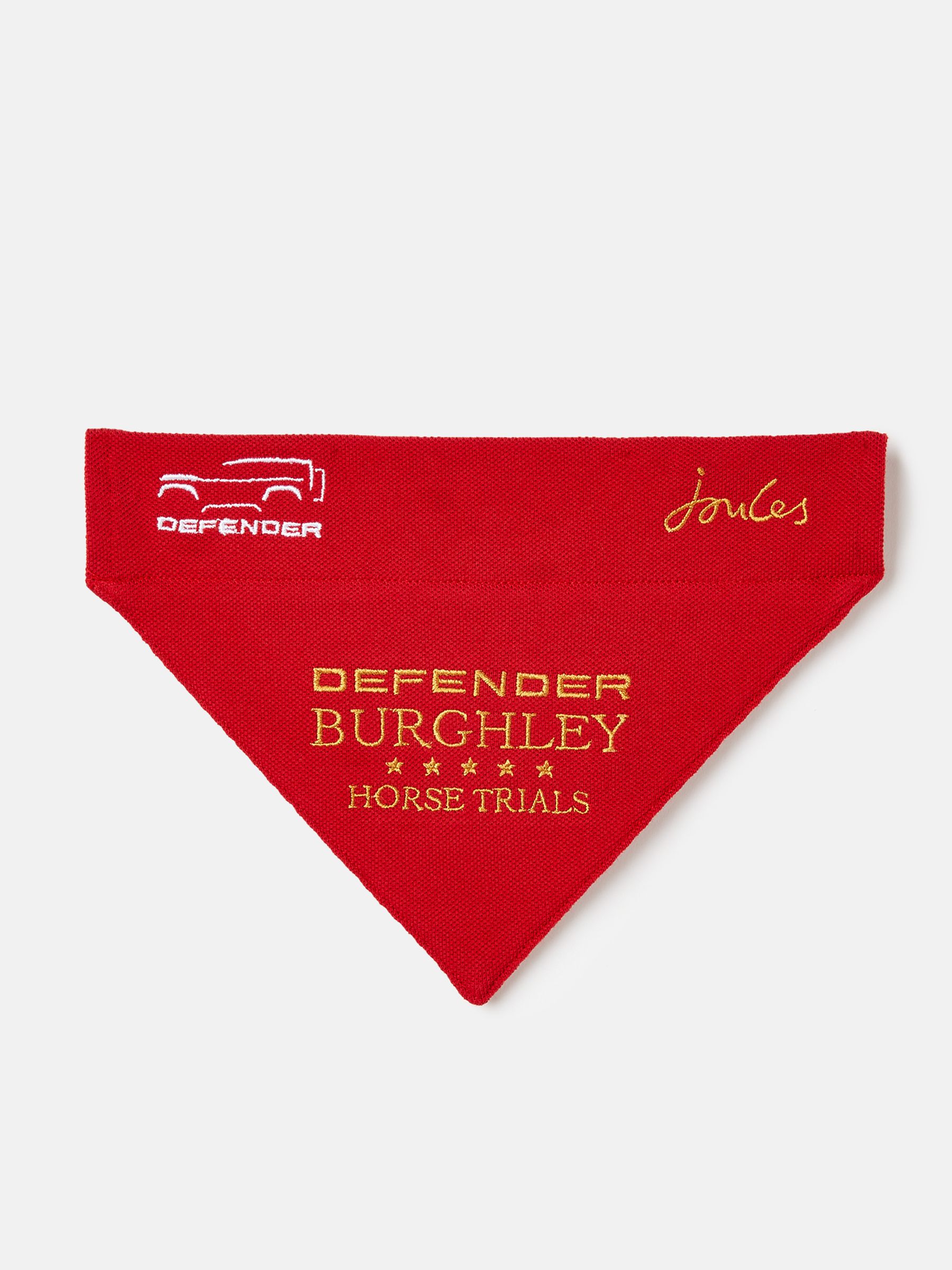 Red Burghley Pet Bandana - Image 2 of 4