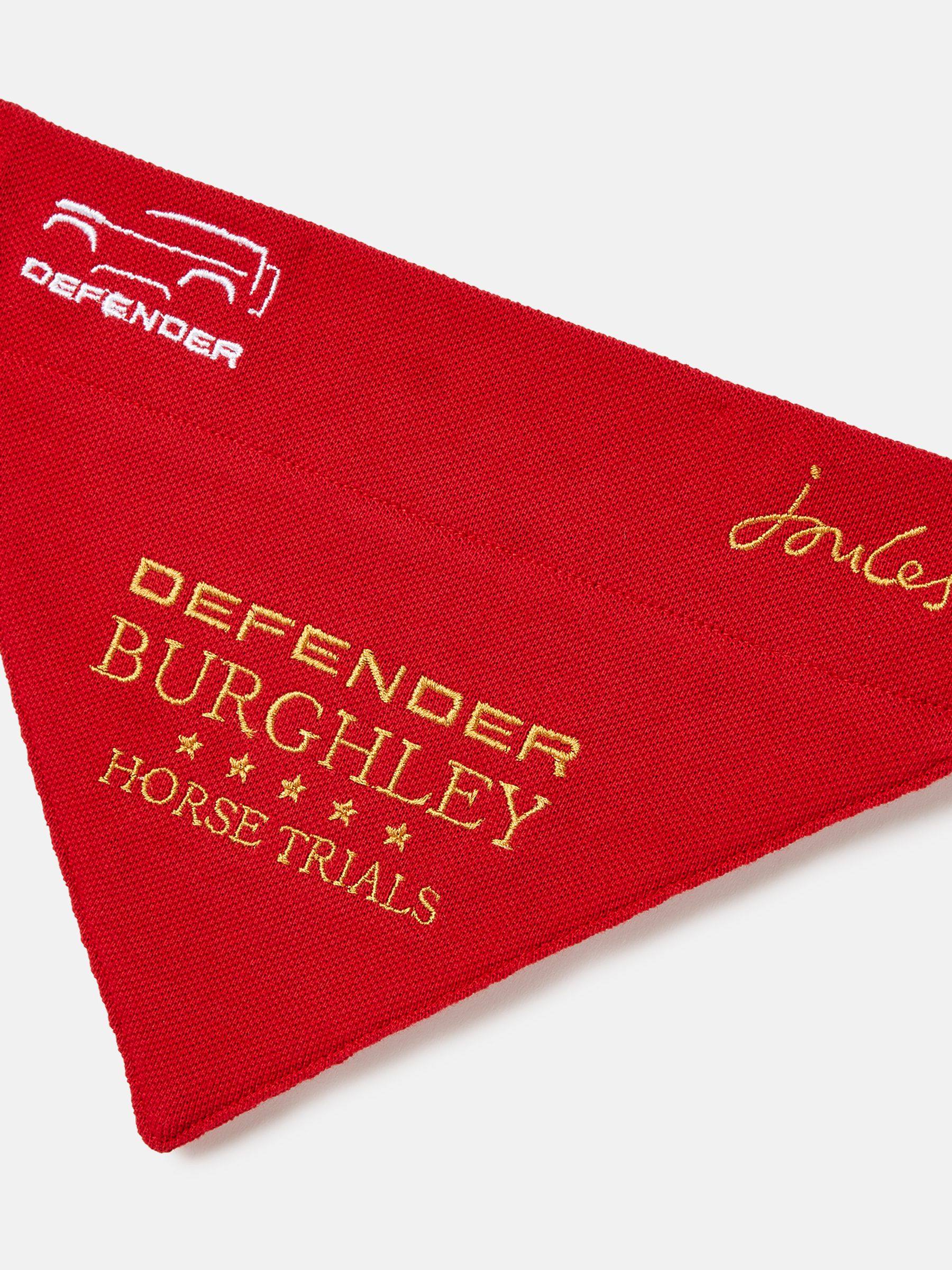 Red Burghley Pet Bandana - Image 3 of 4