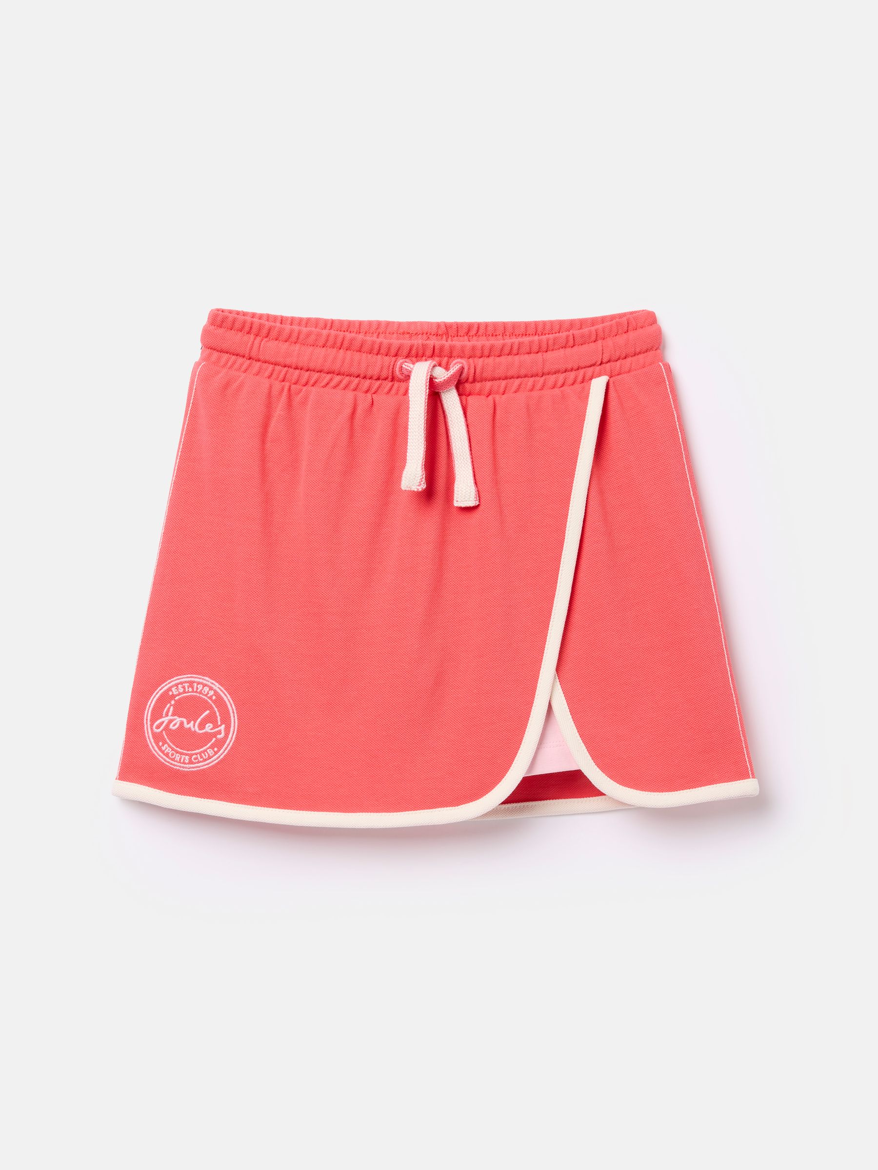 Girls Make A Racquet Pink Pique Cotton Skort - Image 1 of 4