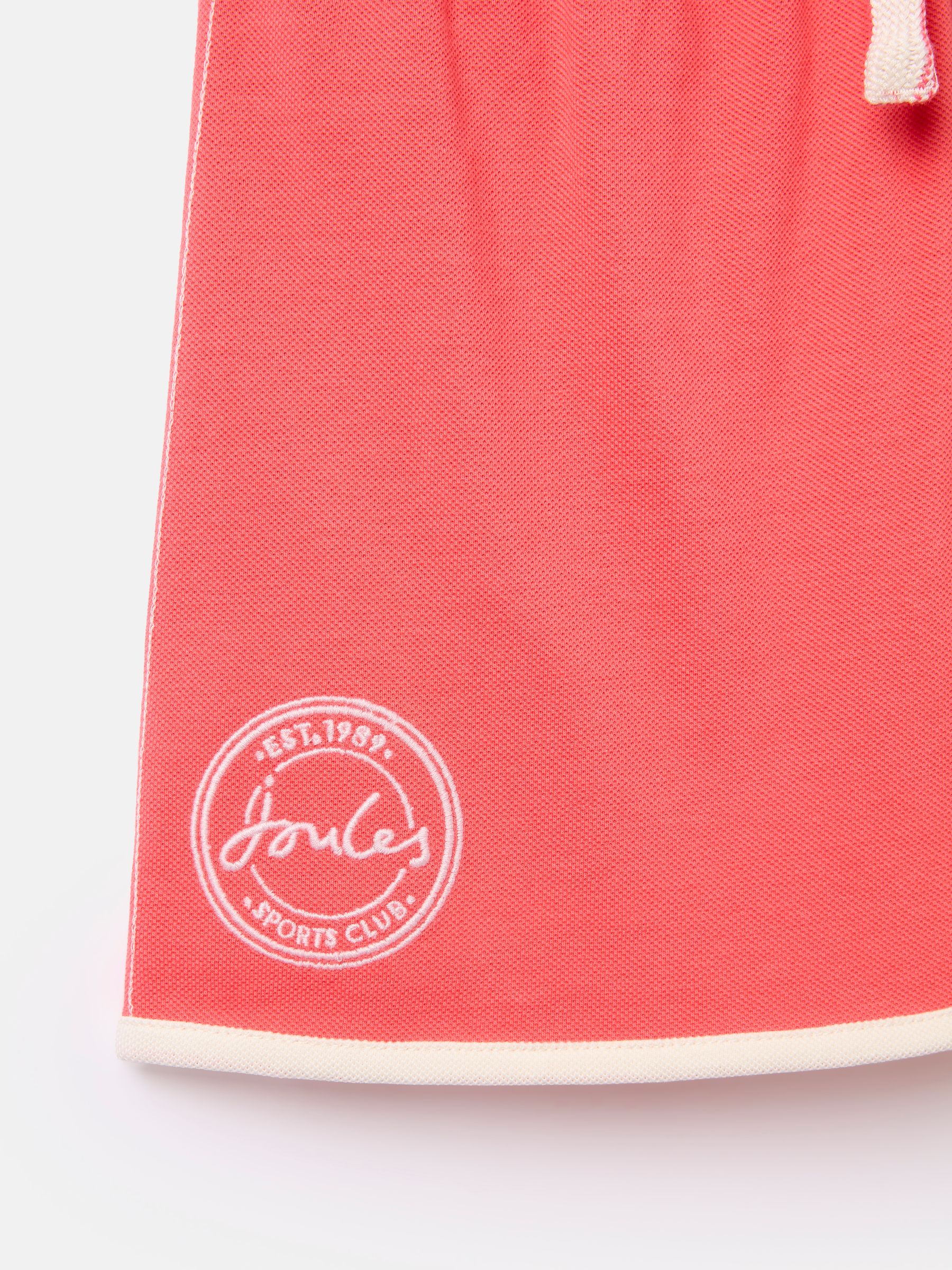 Girls Make A Racquet Pink Pique Cotton Skort - Image 4 of 4
