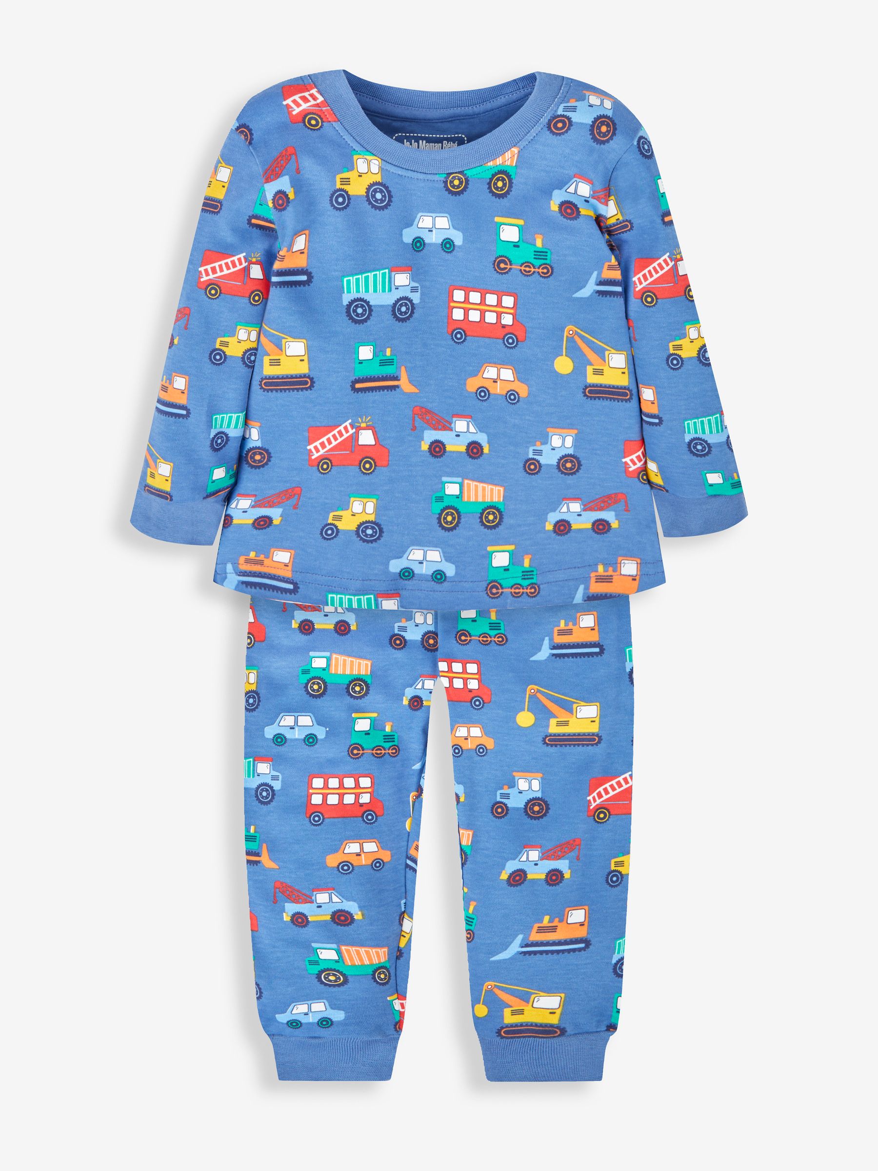 Indigo Boys' 2-Pack Transport Jersey Pyjamas - Image 2 of 11