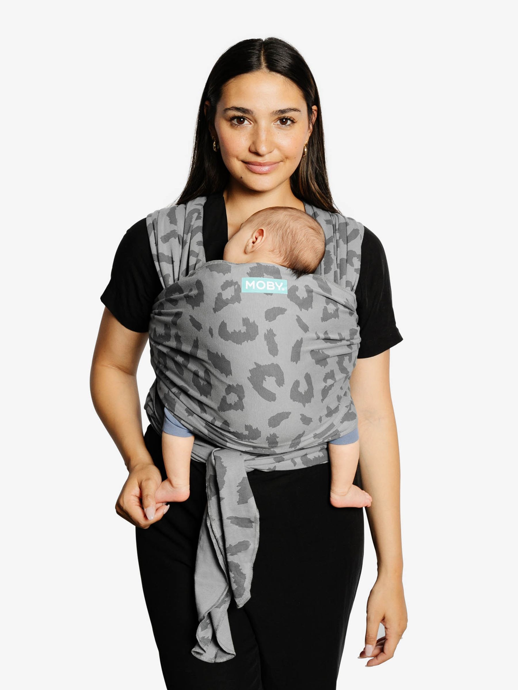Moby Classic Wrap Night Leopard - Image 1 of 6