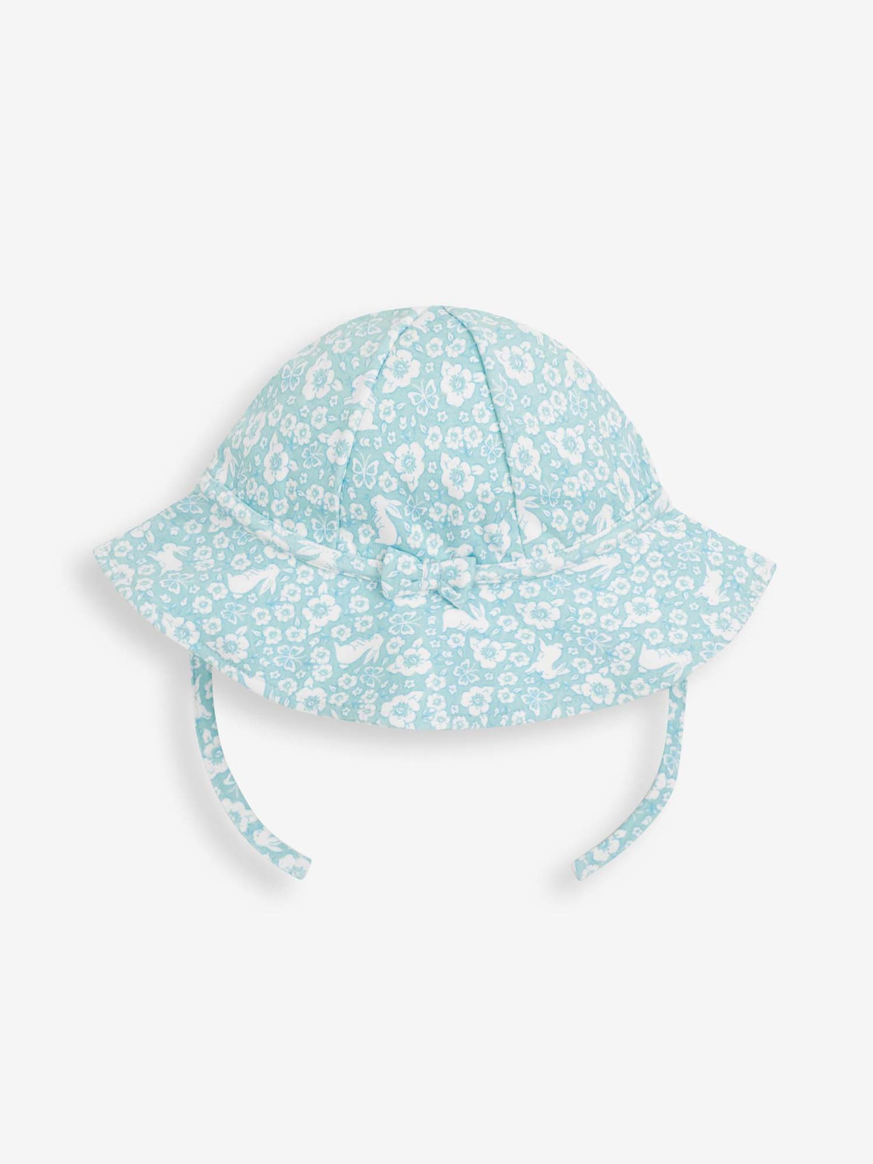 Duck Egg Bunny Jersey Baby Romper & Hat Set - Image 2 of 4