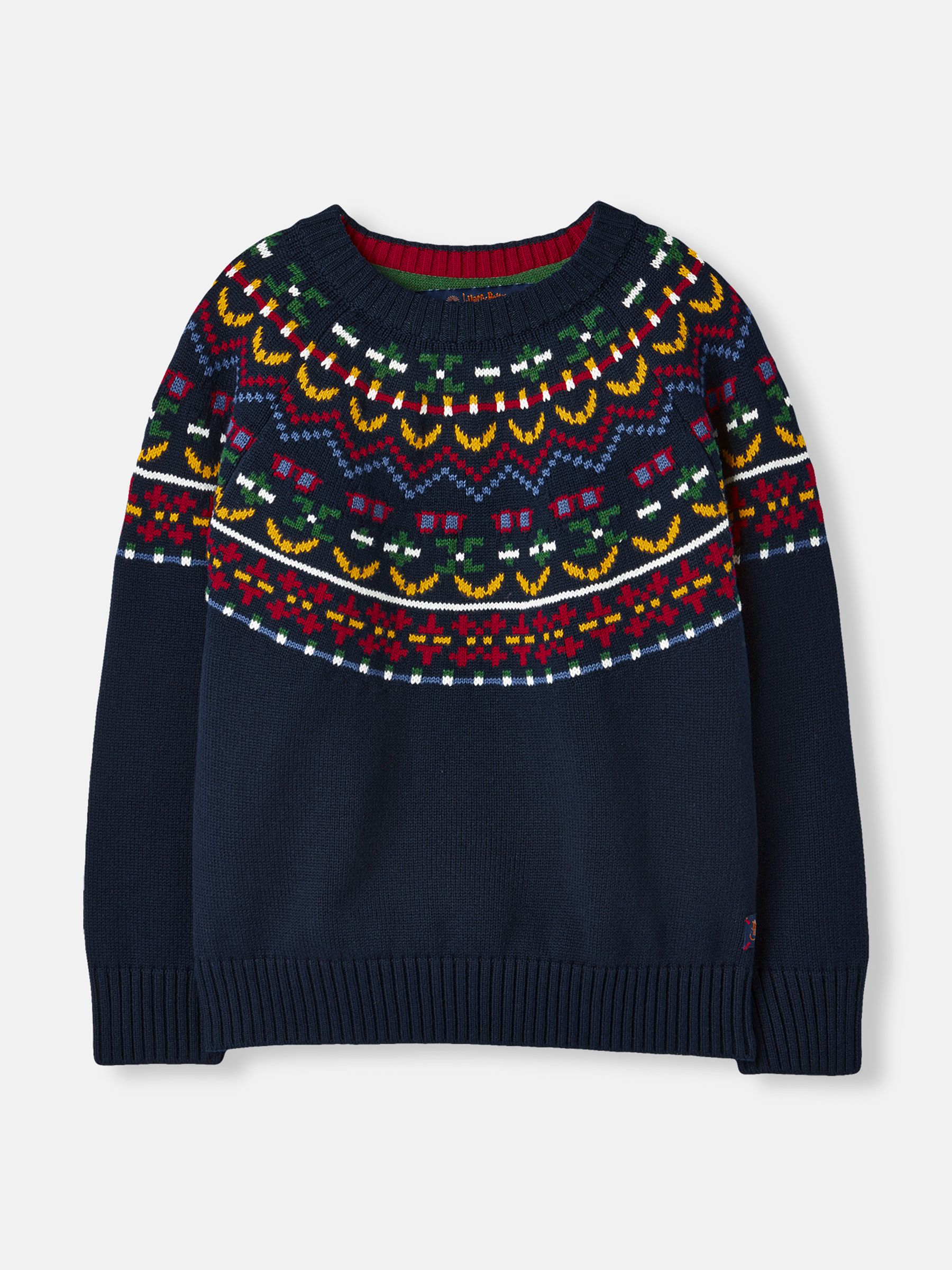 Ron Navy Harry Potter™ Fair Isle Jumper - Image 1 of 5