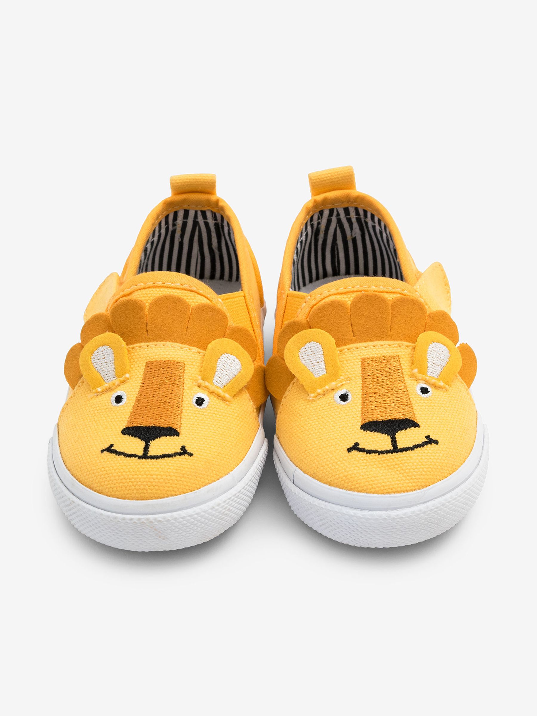 Yellow Lion Canvas Shoes - Image 2 of 2