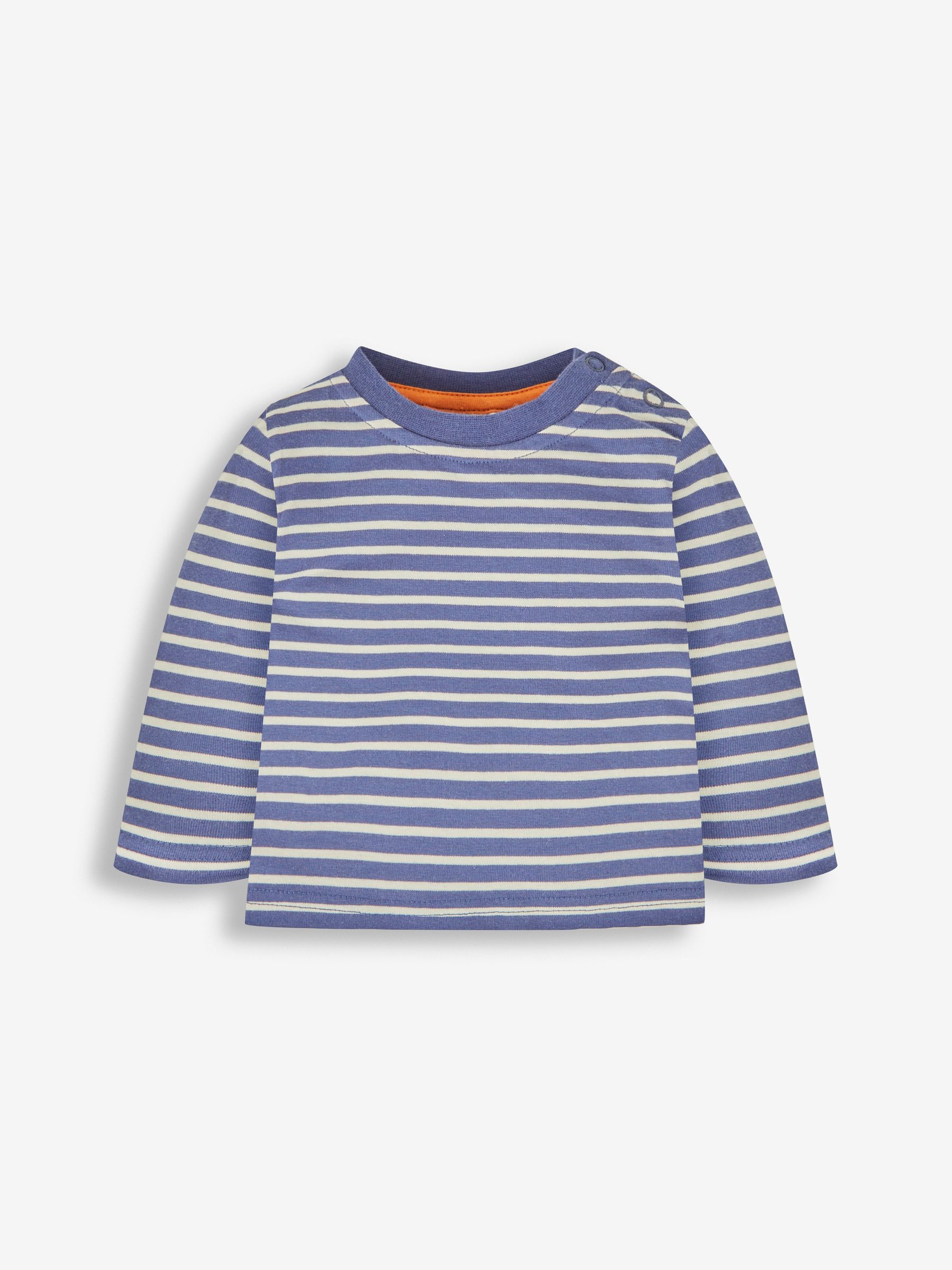 Marl Blue Tiger & Bear Boys' Bear Appliqué Dungarees & Stripe Top Set - Image 2 of 6