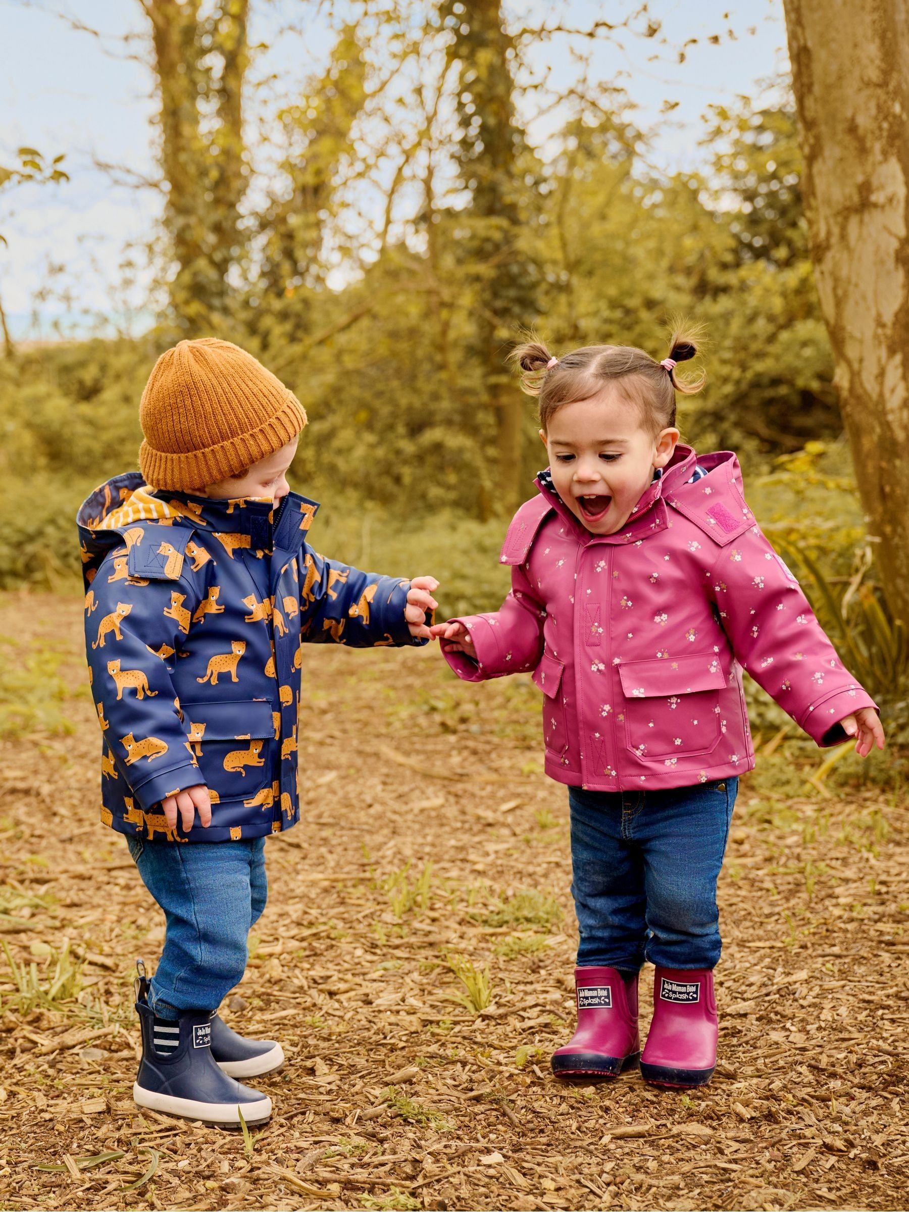 Berry Pink Cosy Lined Ankle Wellies - Image 3 of 7